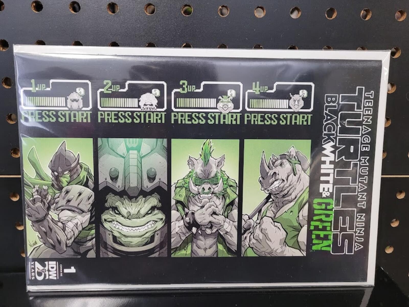 Other TMNT Black White & Green #1 Nuñez Gaming Variant NM Size ONE SIZE - 1 Thumbnail