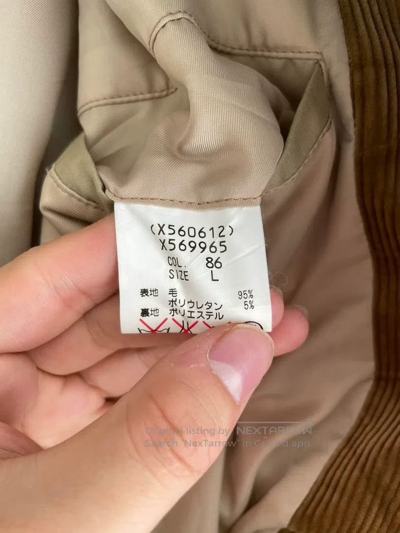 Yohji Yamamoto Yohji Yamamoto Corduroy overcoat Size US L / EU 52-54 / 3 - 6 Thumbnail