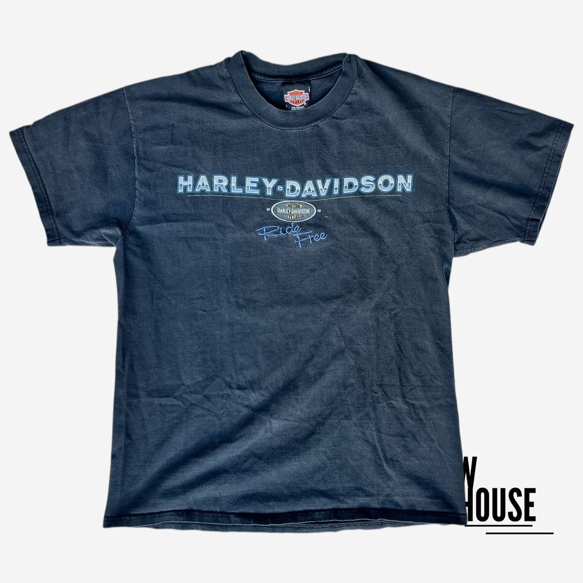 Harley Davidson Harley Davidson Vintage Grand Prairie Tee in Black Size US L / EU 52-54 / 3 - 1 Thumbnail