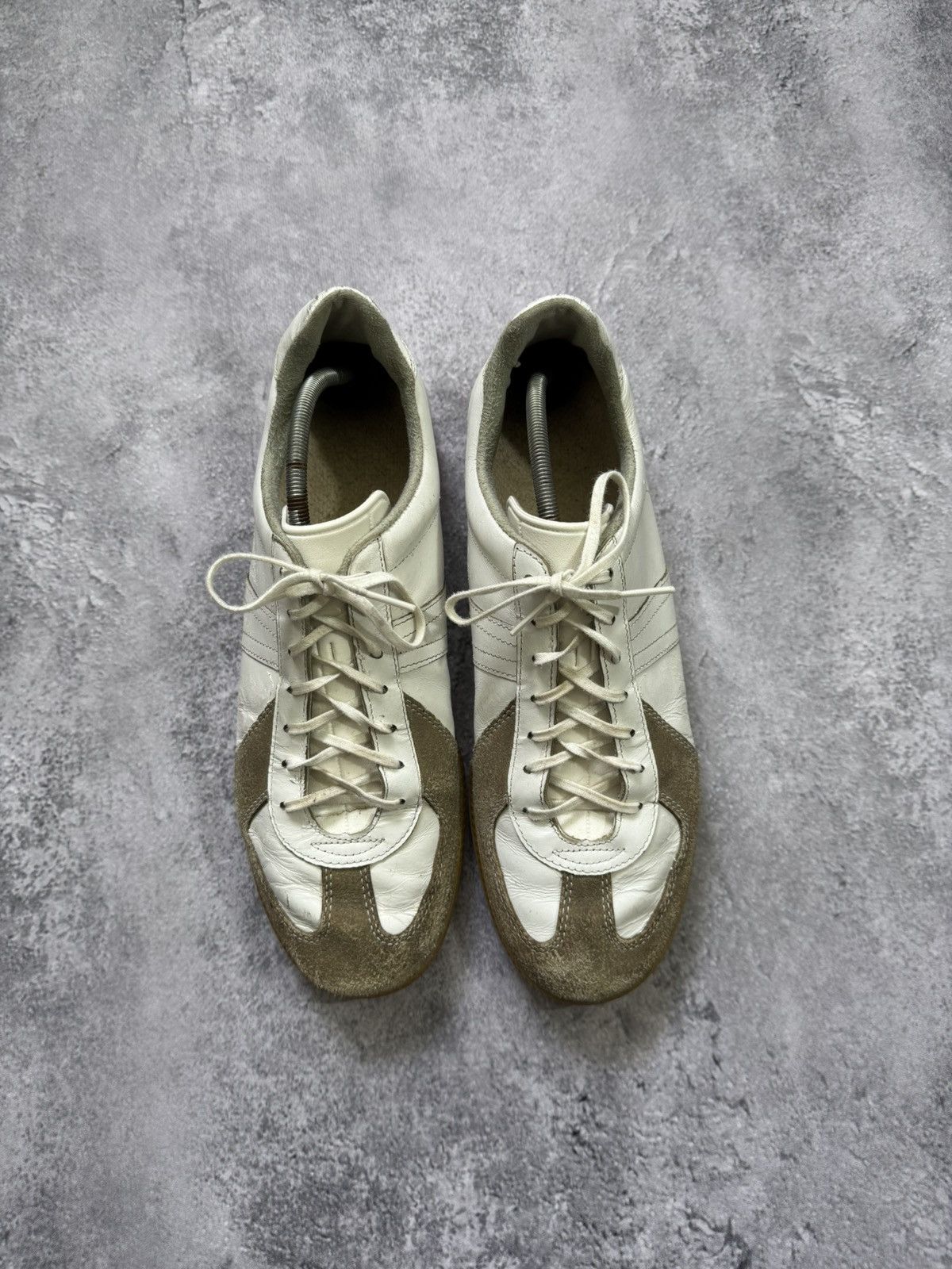 Vintage GAT Margiela style BW-sport 285 leather trainers shoes Size US 11.5 / EU 44-45 - 3 Thumbnail