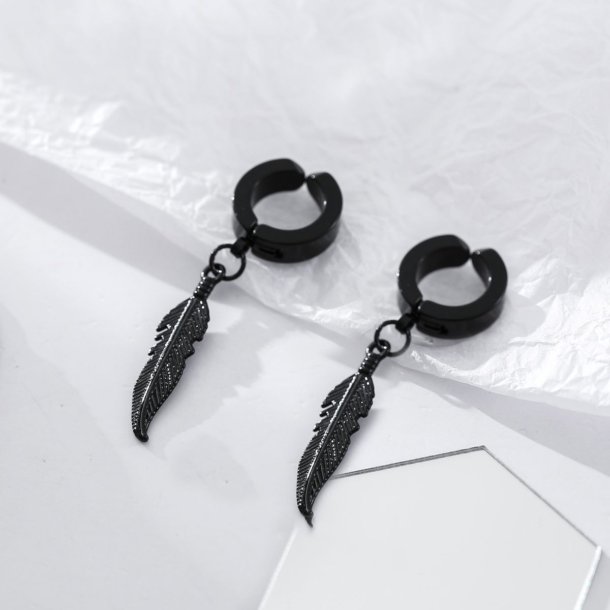 Jewelry Vibe Earrings One Pairs Chrome Jewelry Size ONE SIZE - 6 Thumbnail