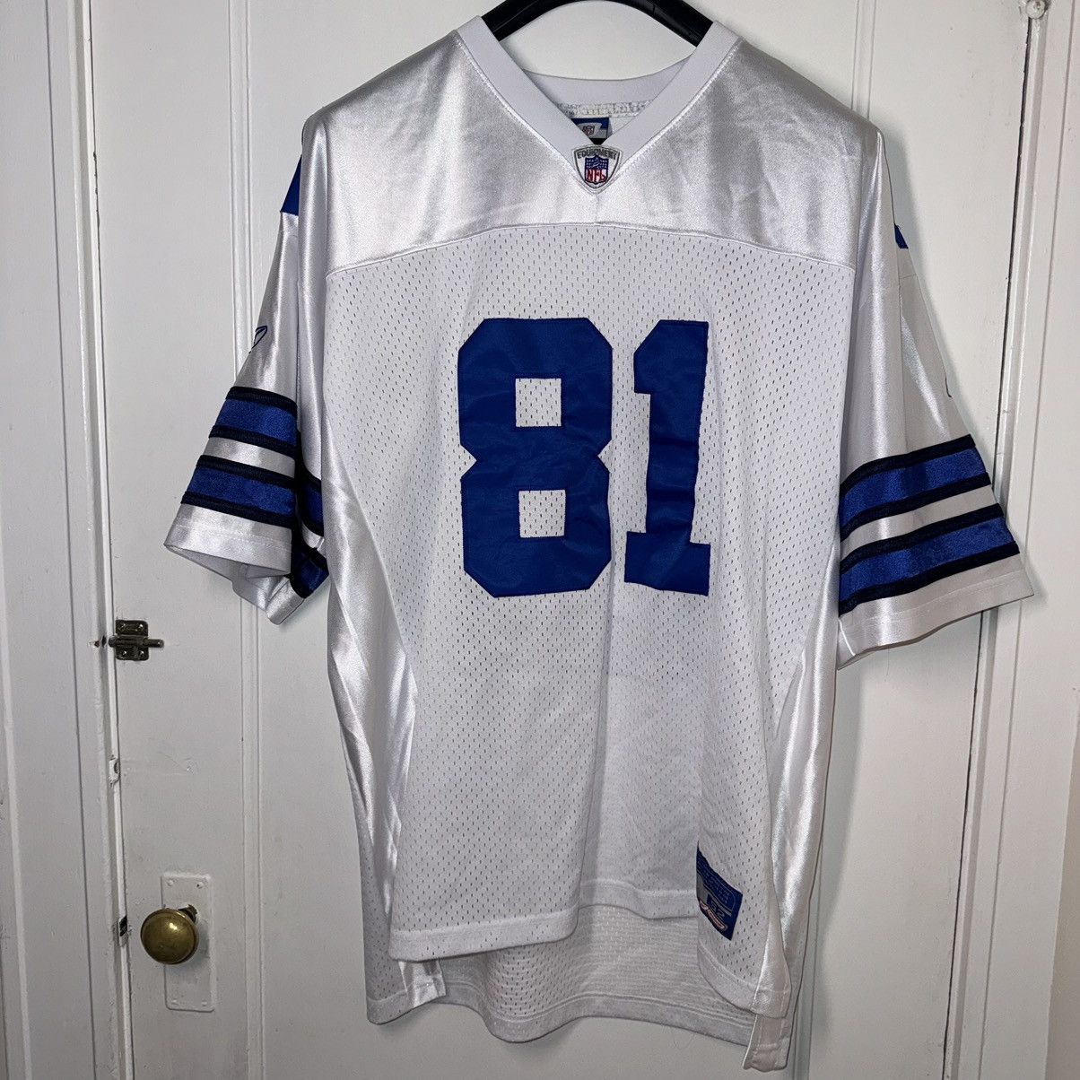 NFL × Reebok #81 Terrell Owens Y2K Cowboys Jersey XL Size US XL / EU 56 / 4 - 5 Thumbnail