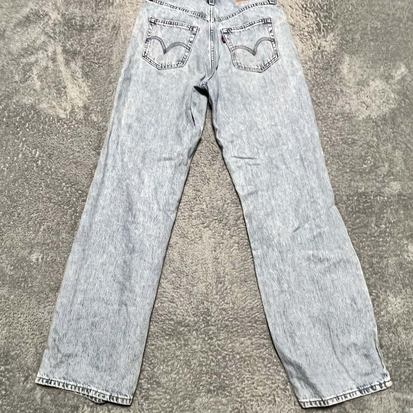 Levi's Levi's Jeans Womens 25 Regular Blue Denim High Waisted Straight 27x30 Relaxed Fit Womens Jeans 25 Regular Blue Denim High Waisted Straight Levi's Size 42" / US 20 - 3 Thumbnail