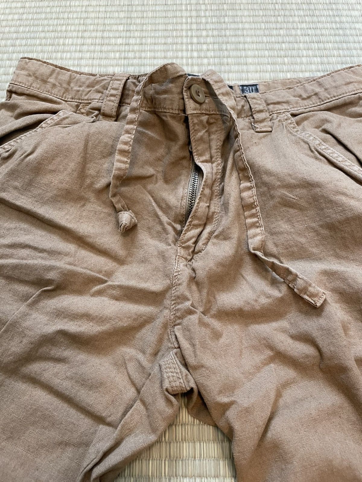 Old Navy Men Old Navy Linen blend Cargo Size US 30 / EU 46 - 4 Thumbnail
