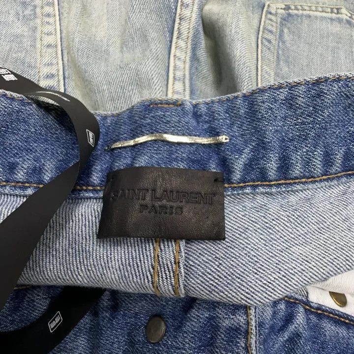 Other Saint Laurent Blue Skinny Fit Denim Jeans-2507 Size US 34 / EU 50 - 6 Thumbnail