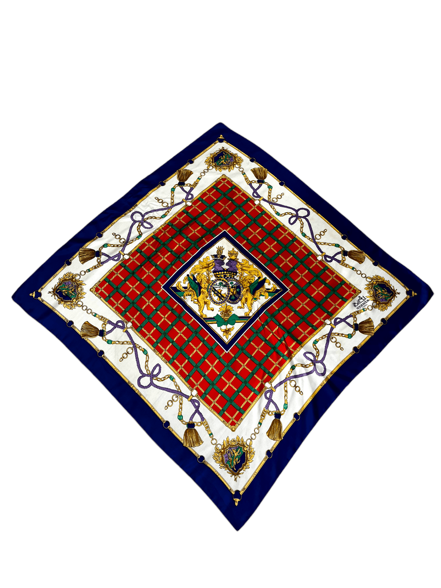 Other 🔥 HERMES LUXURY SCARF HANDKERCHIEF BANDANA RARE NECKERCHIEF Size ONE SIZE - 6 Thumbnail