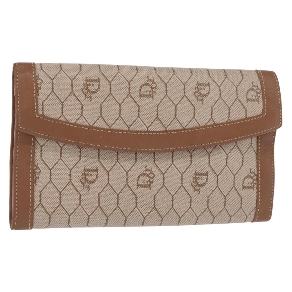 Dior Christian Dior Vintage Honeycomb Flap Coated Canvas Size ONE SIZE - 1 Thumbnail
