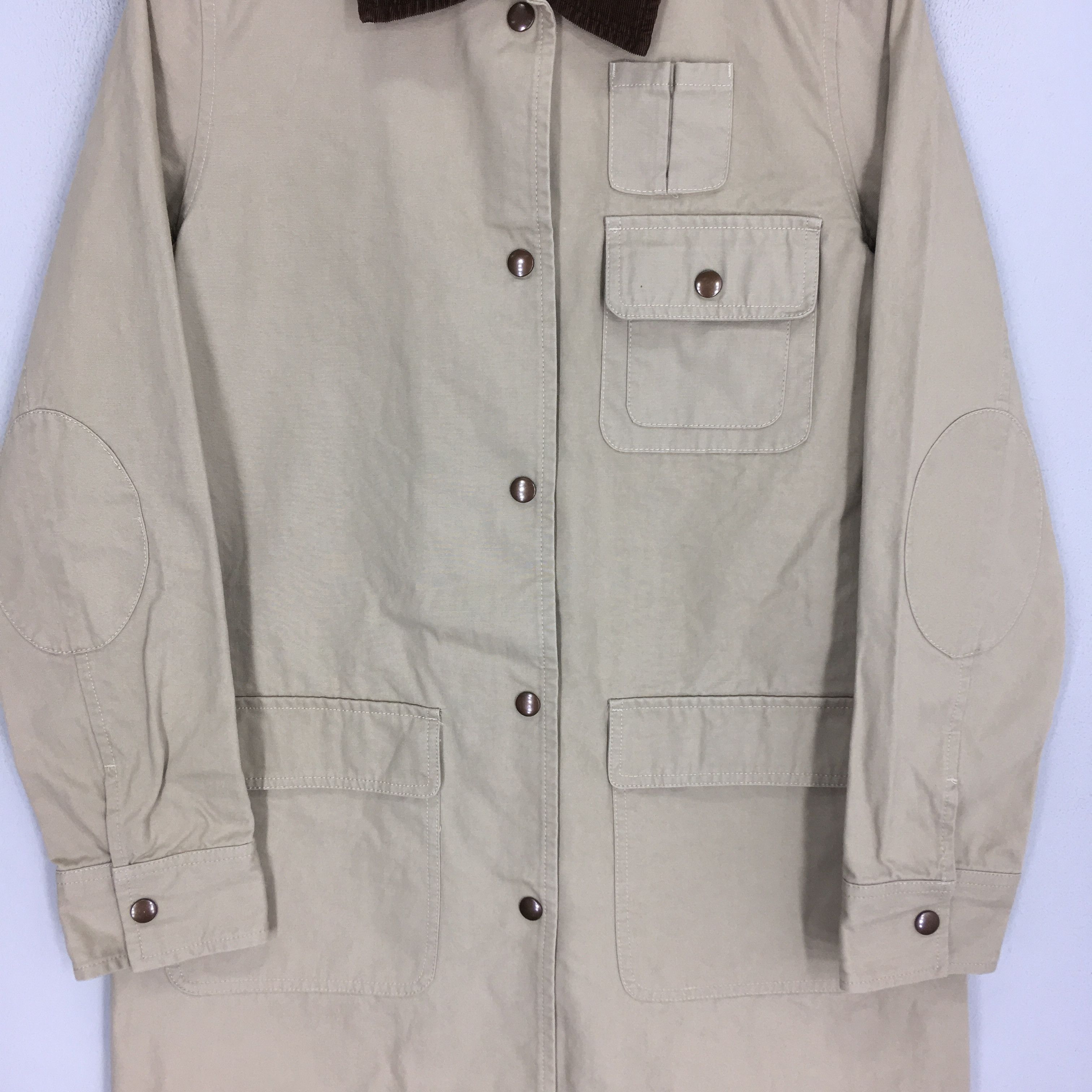 If Six Was Nine Vintage Deuxieme Classe Japan Frenchwork Labour Jacket Denim Size US S / EU 44-46 / 1 - 5 Thumbnail