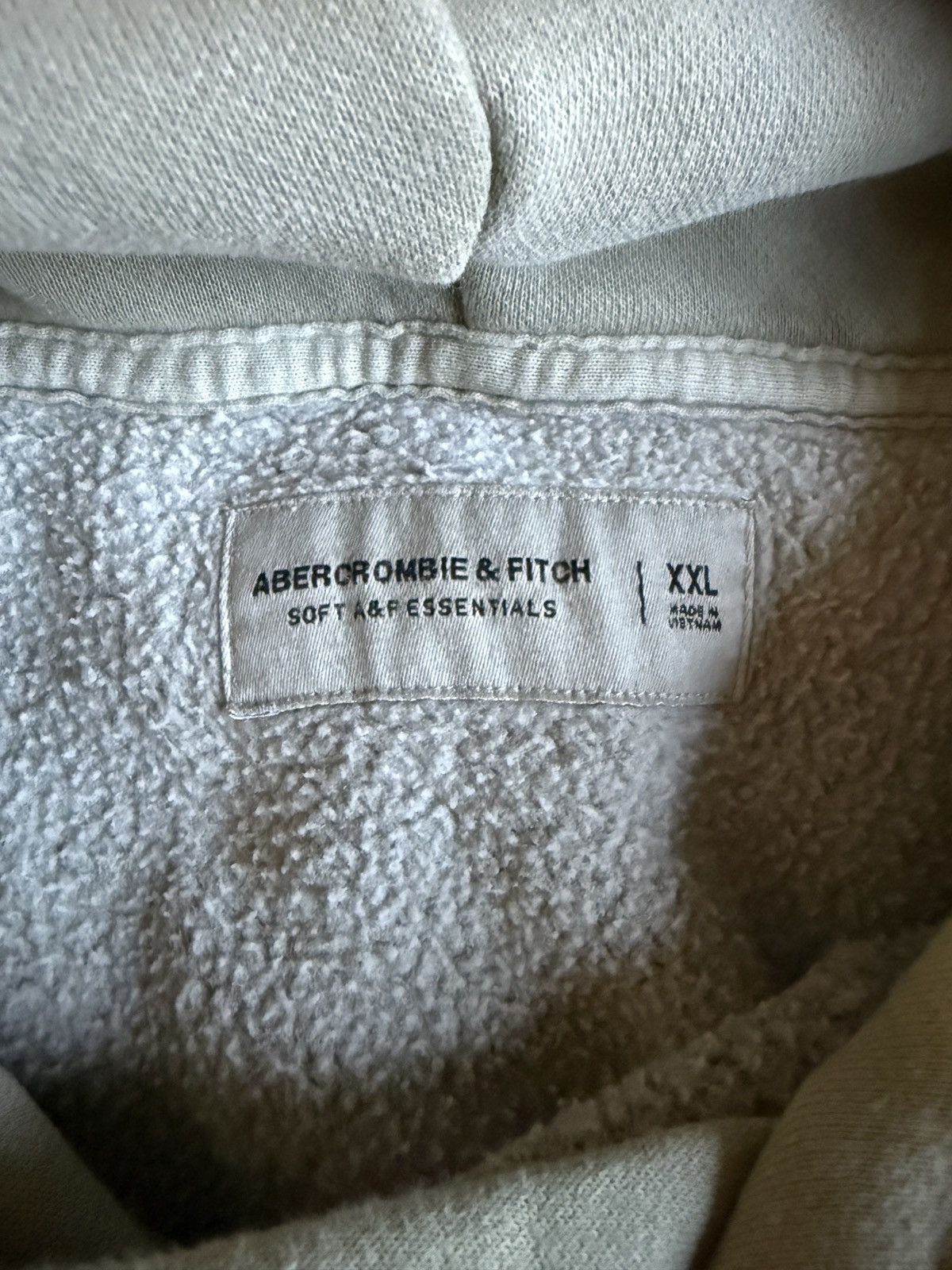Abercrombie & Fitch Cream Abercrombie and Fitch hoodie XXL Size US XXL / EU 58 / 5 - 4 Thumbnail
