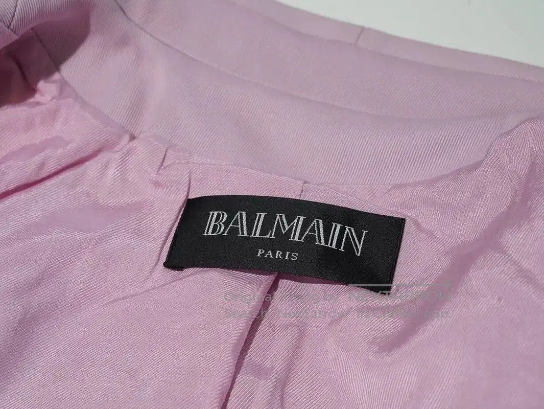 Balmain Balmain Pink Cotton Women's Jacket . Size M / US 6-8 / IT 42-44 - 7 Thumbnail