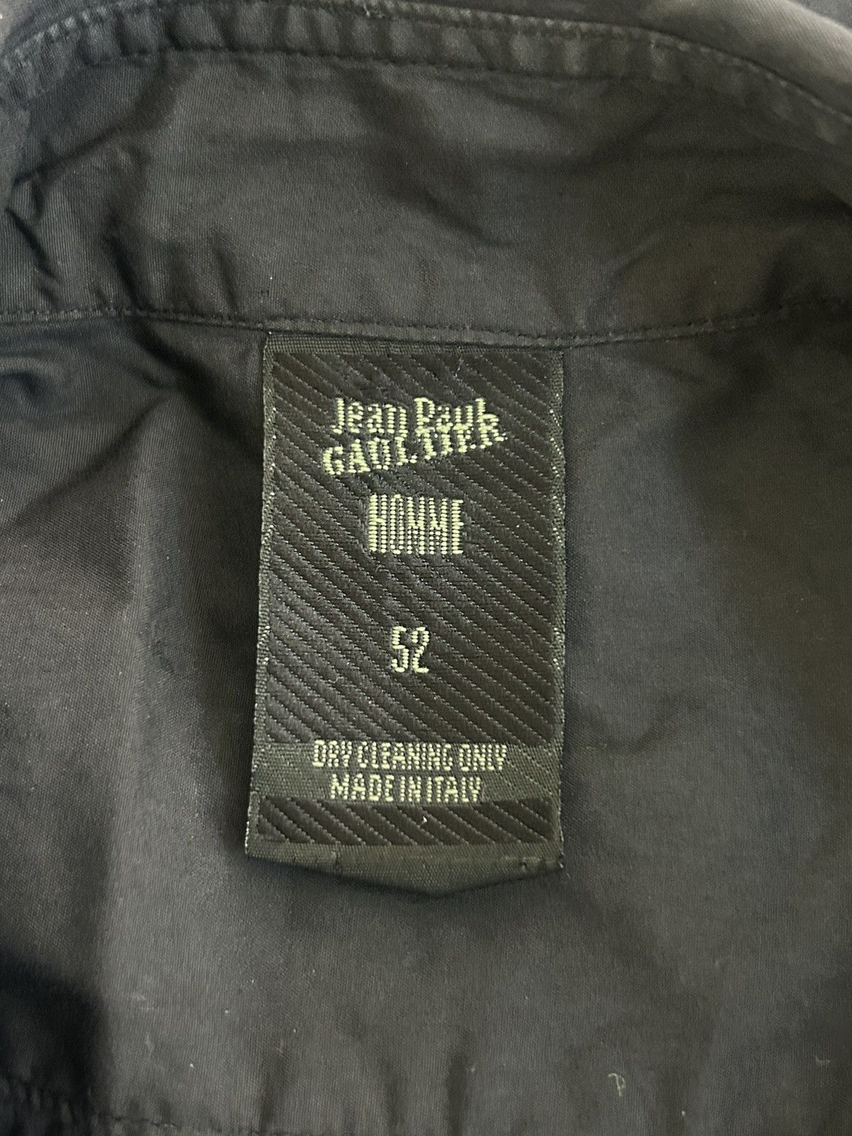 Jean Paul Gaultier Lock Bondage Drape Open front Button up Size US L / EU 52-54 / 3 - 7 Thumbnail