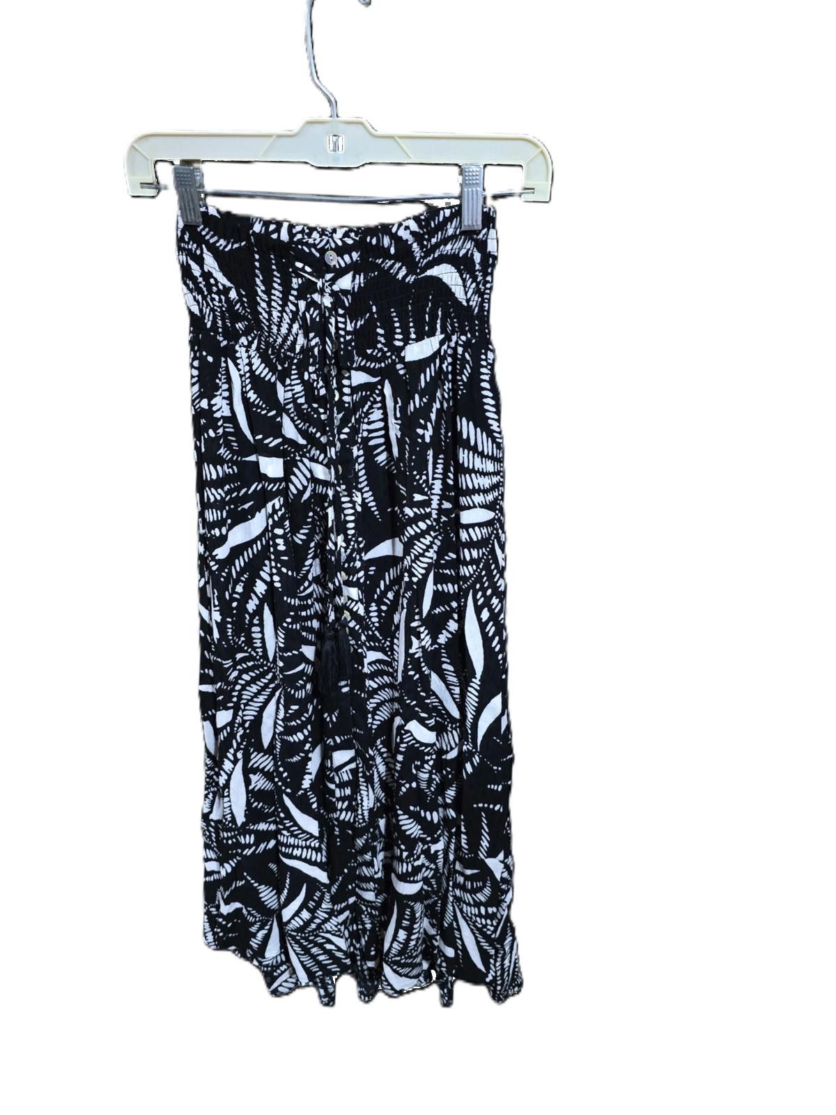 Other Rachel Zoe Floral Hi Low Button Down Maxi Skirt Size 26" / US 2 / IT 38 - 1 Thumbnail