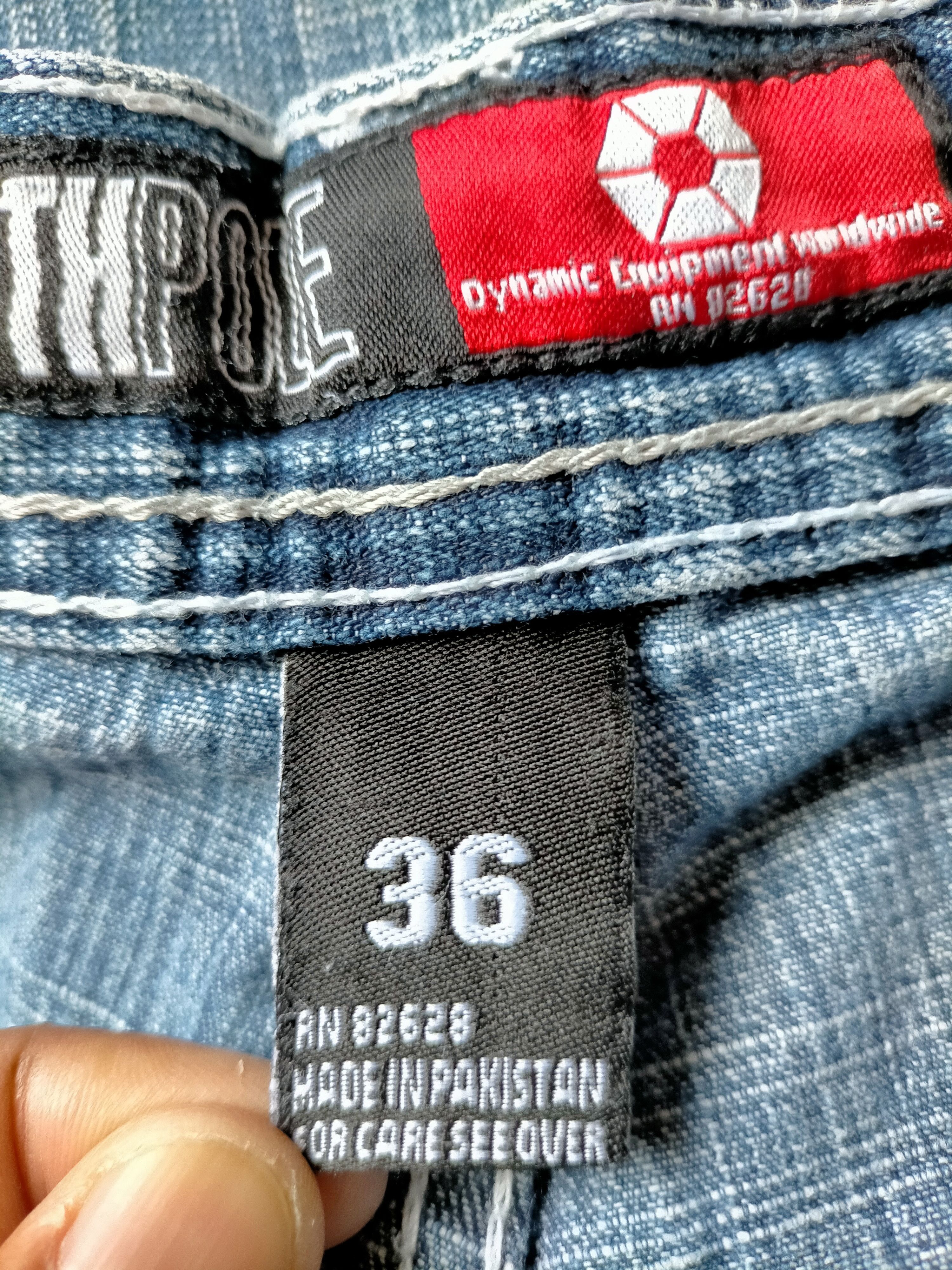 Southpole Vintage 90s Southpole Baggy Denim Size US 36 / EU 52 - 20 Thumbnail