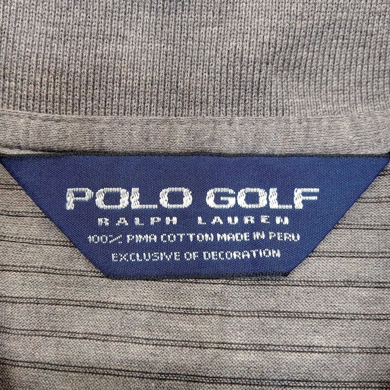 Ralph Lauren Polo Golf Ralph Lauren Shirt L Mens Stripe 3 Button Short Sl Size US L / EU 52-54 / 3 - 4 Thumbnail