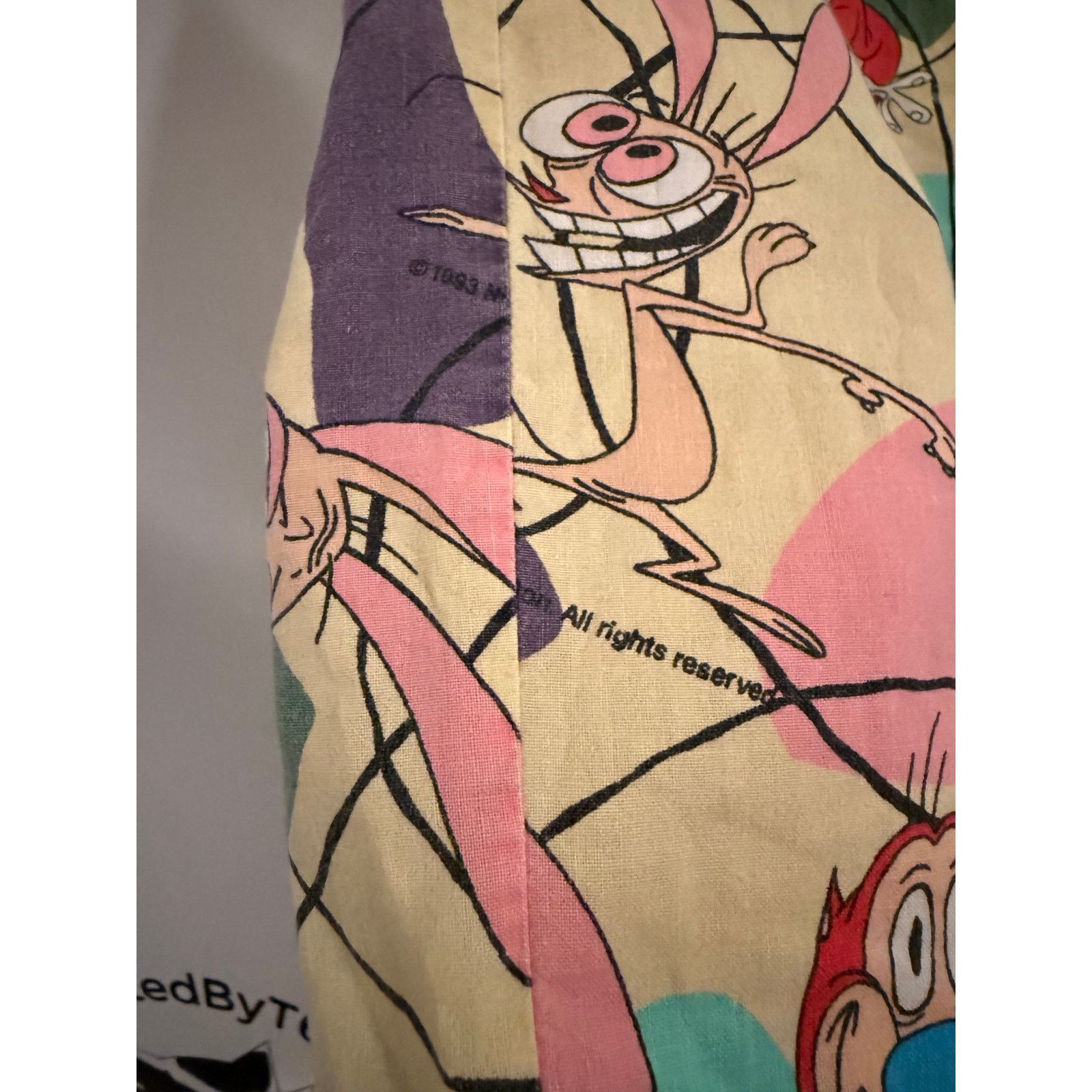 Nickelodeon Vintage Ren and Stimpy Shorts Nickelodeon Anime Size US 26 / EU 42 - 3 Thumbnail