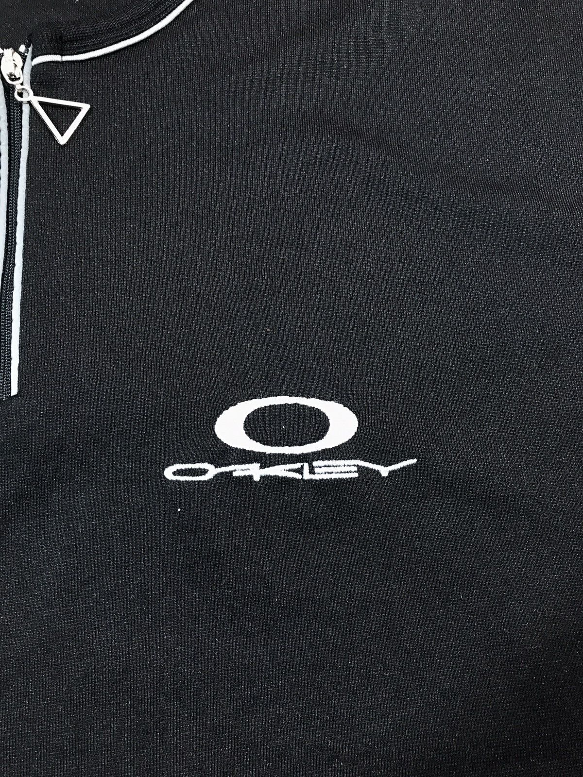 Oakley × Vintage Oakley Vintage 1/4 Zip T Shirt Size US XL / EU 56 / 4 - 3 Thumbnail