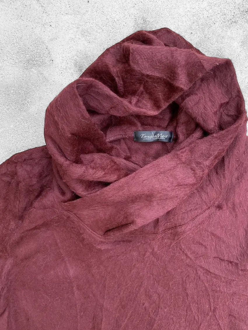 If Six Was Nine × Tornado Mart × Yasuyuki Ishii 2000s Tornao Mart faux fur fuzzy ninja hoodie Size US M / EU 48-50 / 2 - 3 Thumbnail