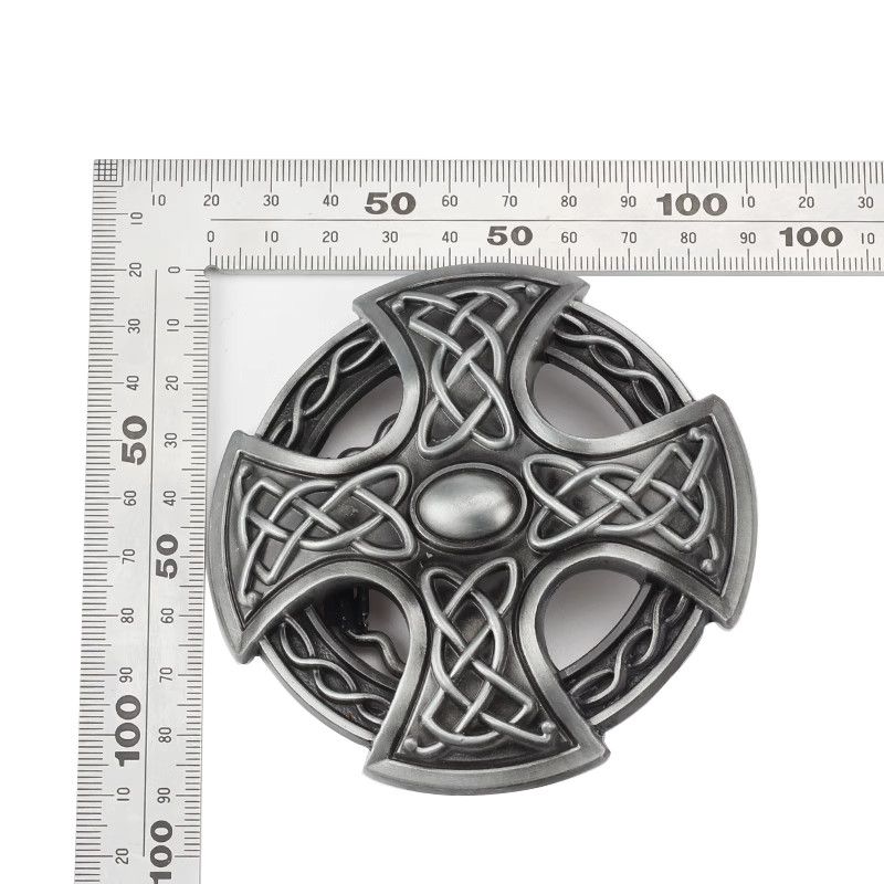 Designer Cross Vintage Belt Riveted Belts Menswear Accessories Size ONE SIZE - 3 Thumbnail