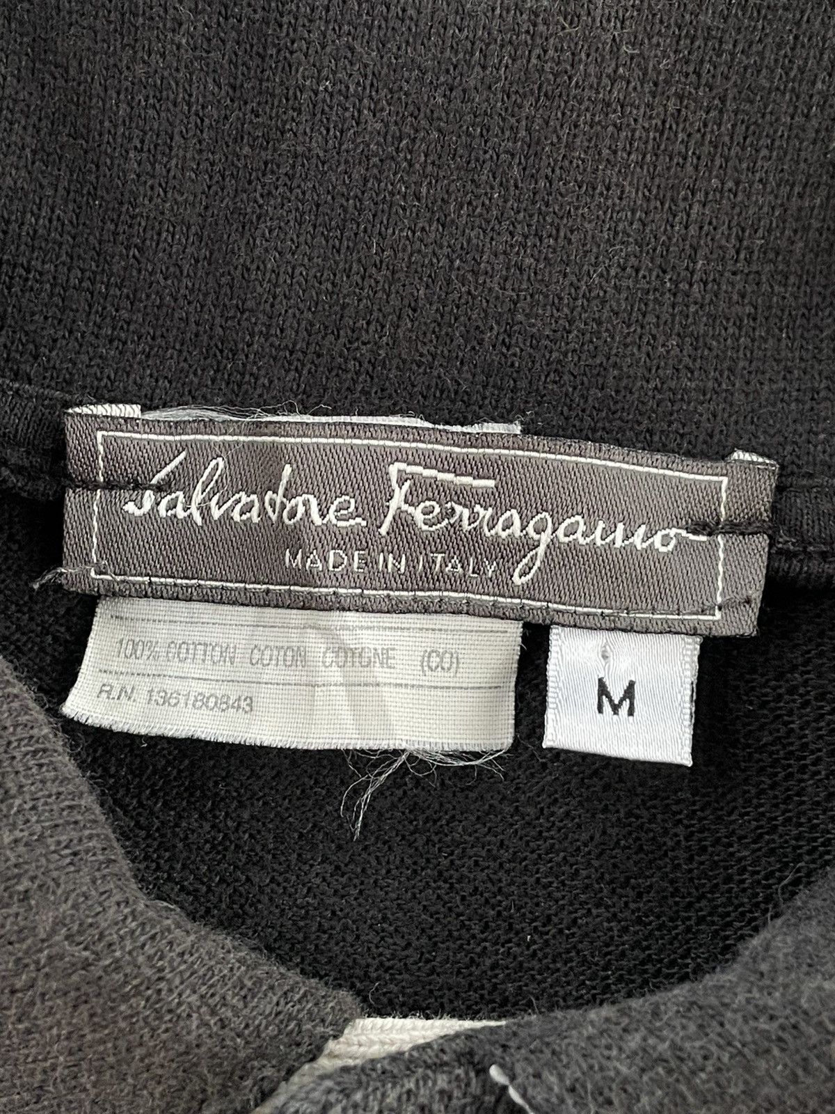 Salvatore Ferragamo Salvatore Ferragamo Signature Polo Shirt Men Size US L / EU 52-54 / 3 - 5 Thumbnail