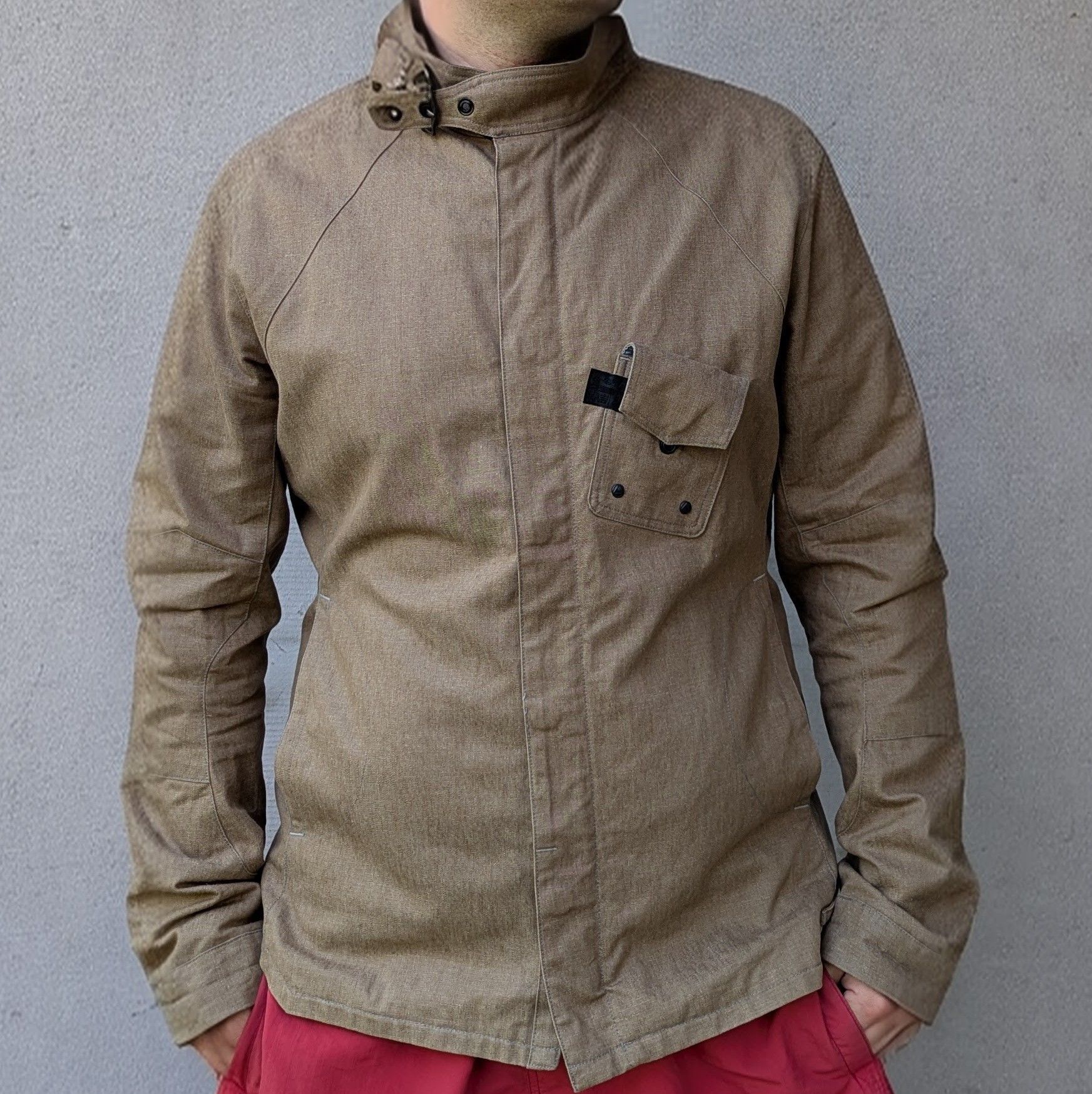 G-Star G-Star RAW COMIC OVERSHIRT Men's Fitted Light Brown Jacke Size US L / EU 52-54 / 3 - 3 Thumbnail