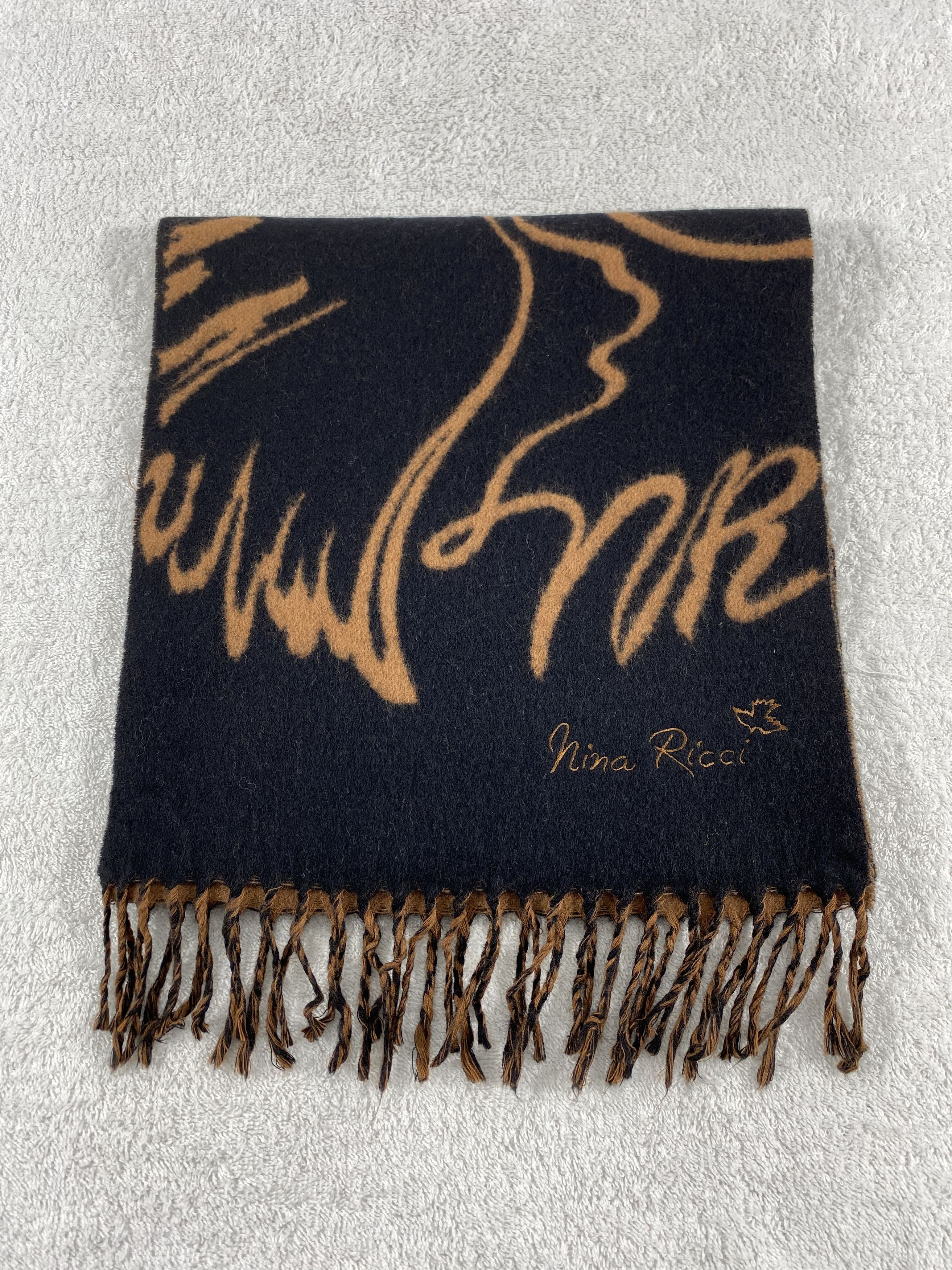 Nina Ricci Vintage Nina Ricci Scarf/Muffler/Neckwear MF831 Size ONE SIZE - 2 Thumbnail