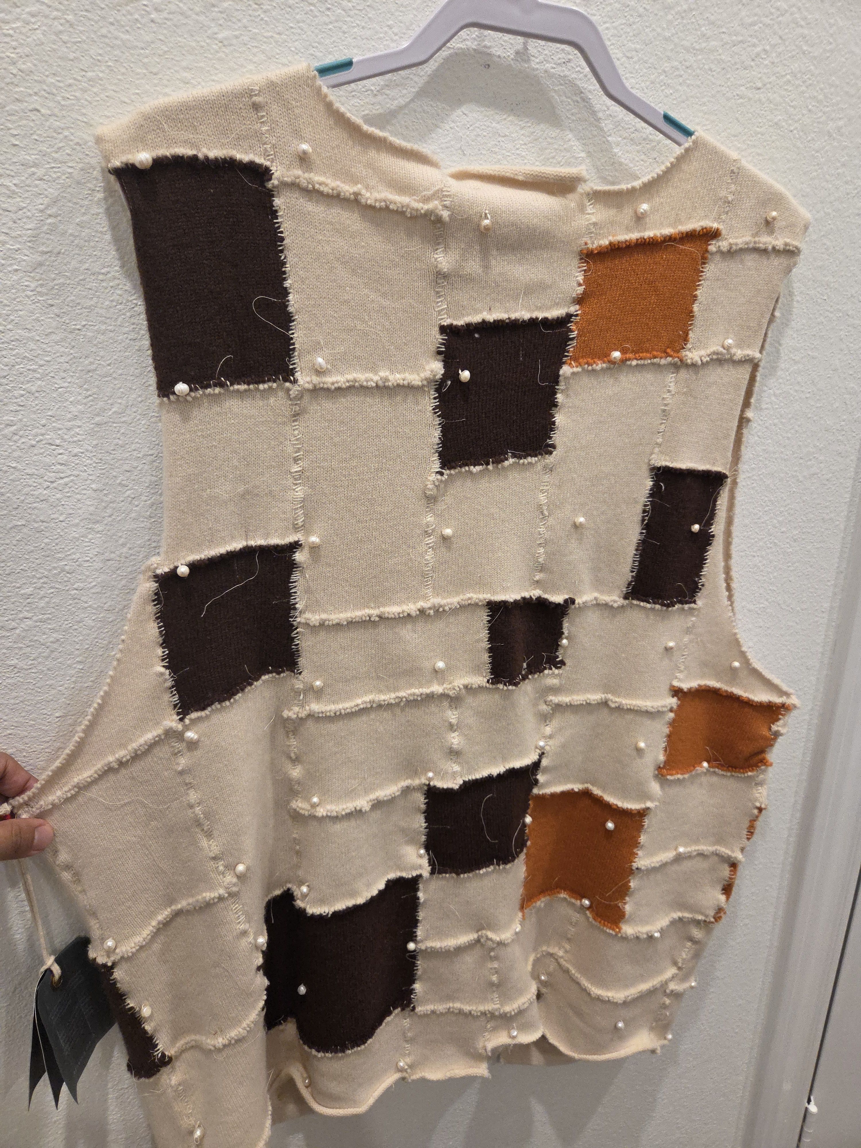Glass Cypress Deconstructed pearl vest Size US XL / EU 56 / 4 - 9 Thumbnail