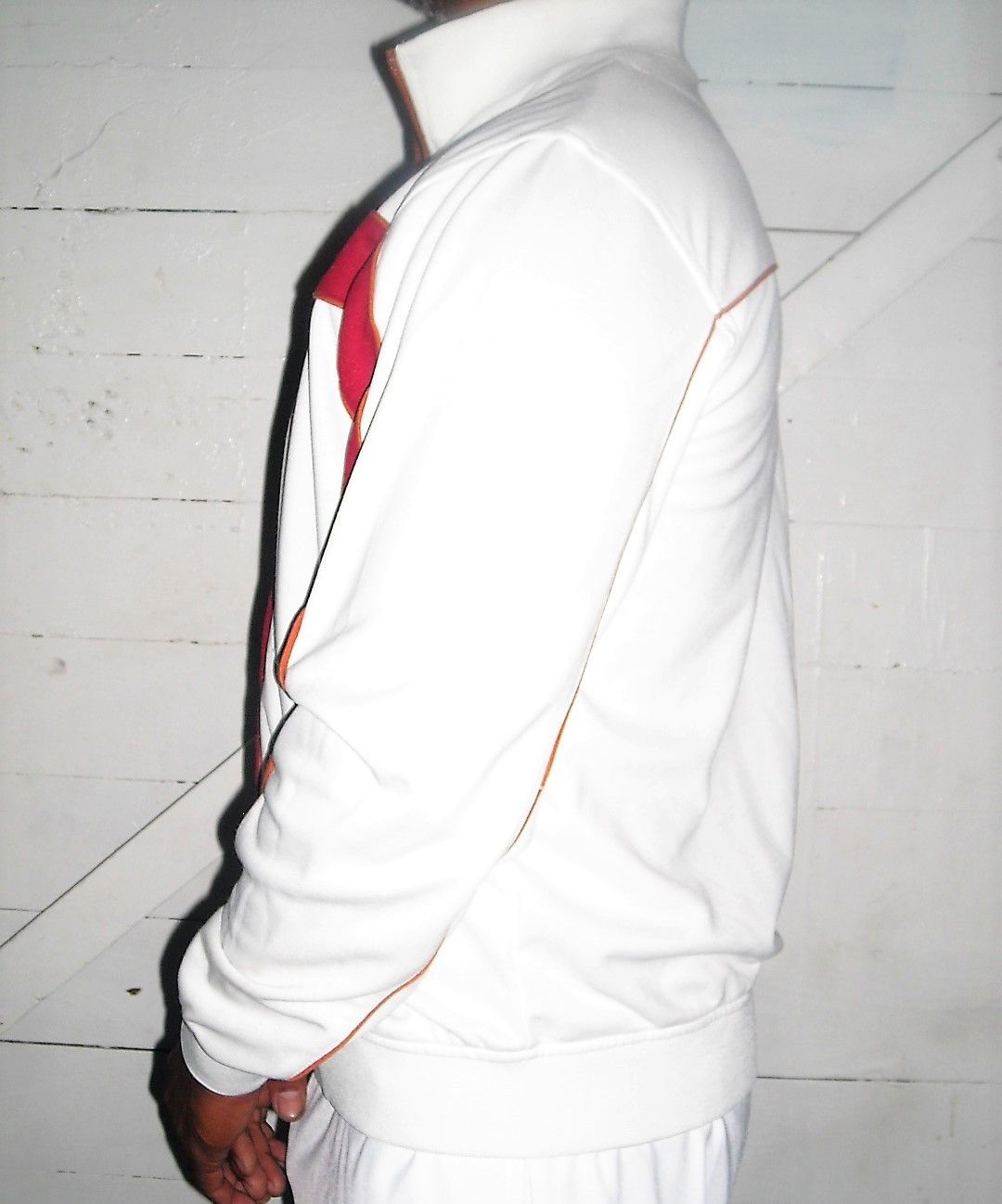 O'Neill O'Neill White Red Track Jacket M Size US M / EU 48-50 / 2 - 2 Thumbnail