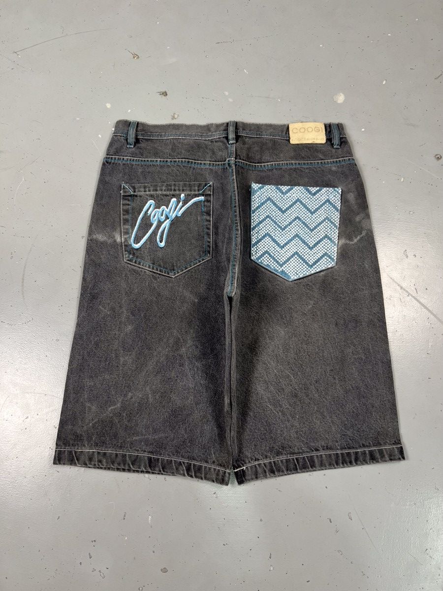 Coogi × Vintage Vintage Coogi embroidered denim short Size US 39 - 1 Thumbnail