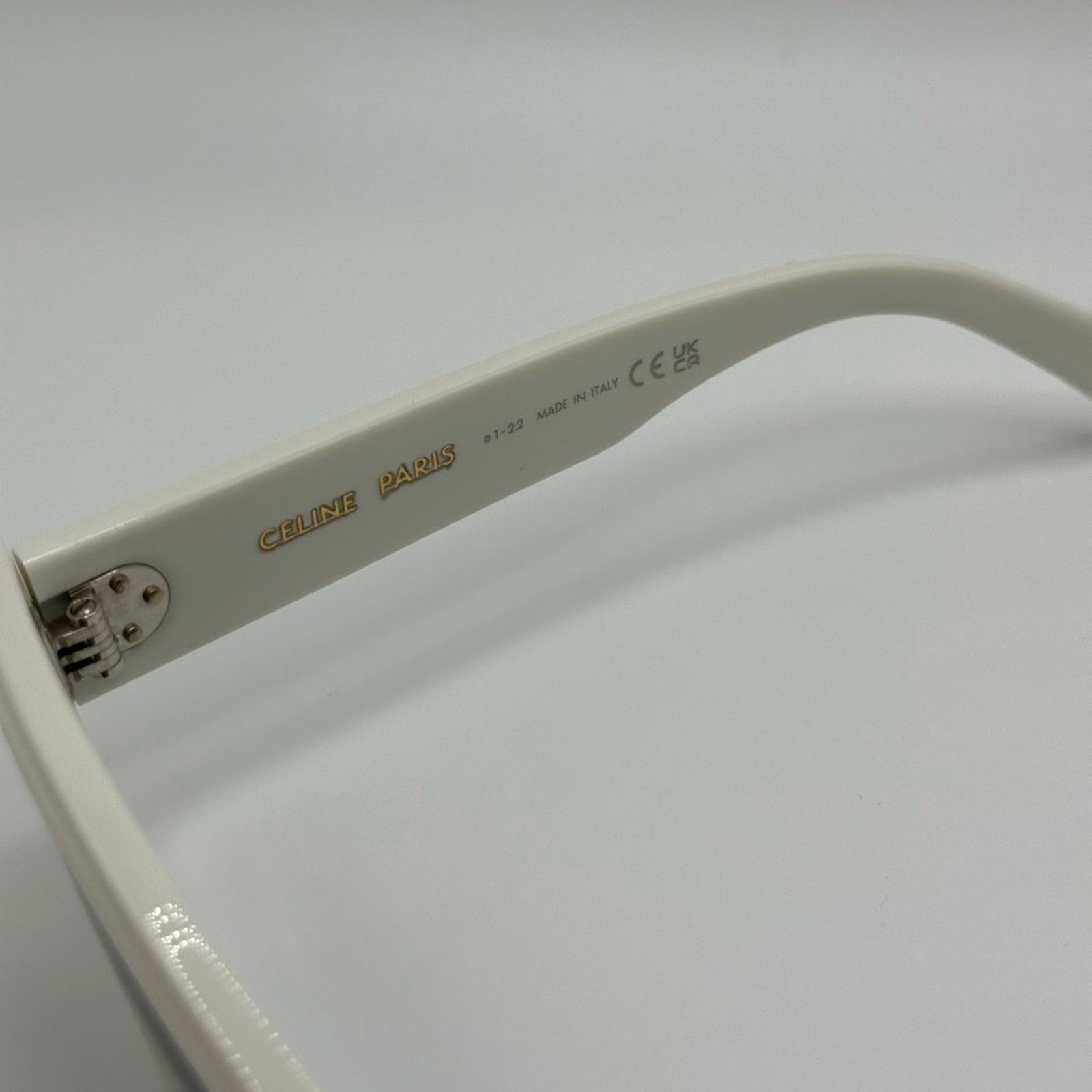 Celine NEW Celine Sunglasses CL40252I 5825A White Grey Women Size ONE SIZE - 5 Thumbnail