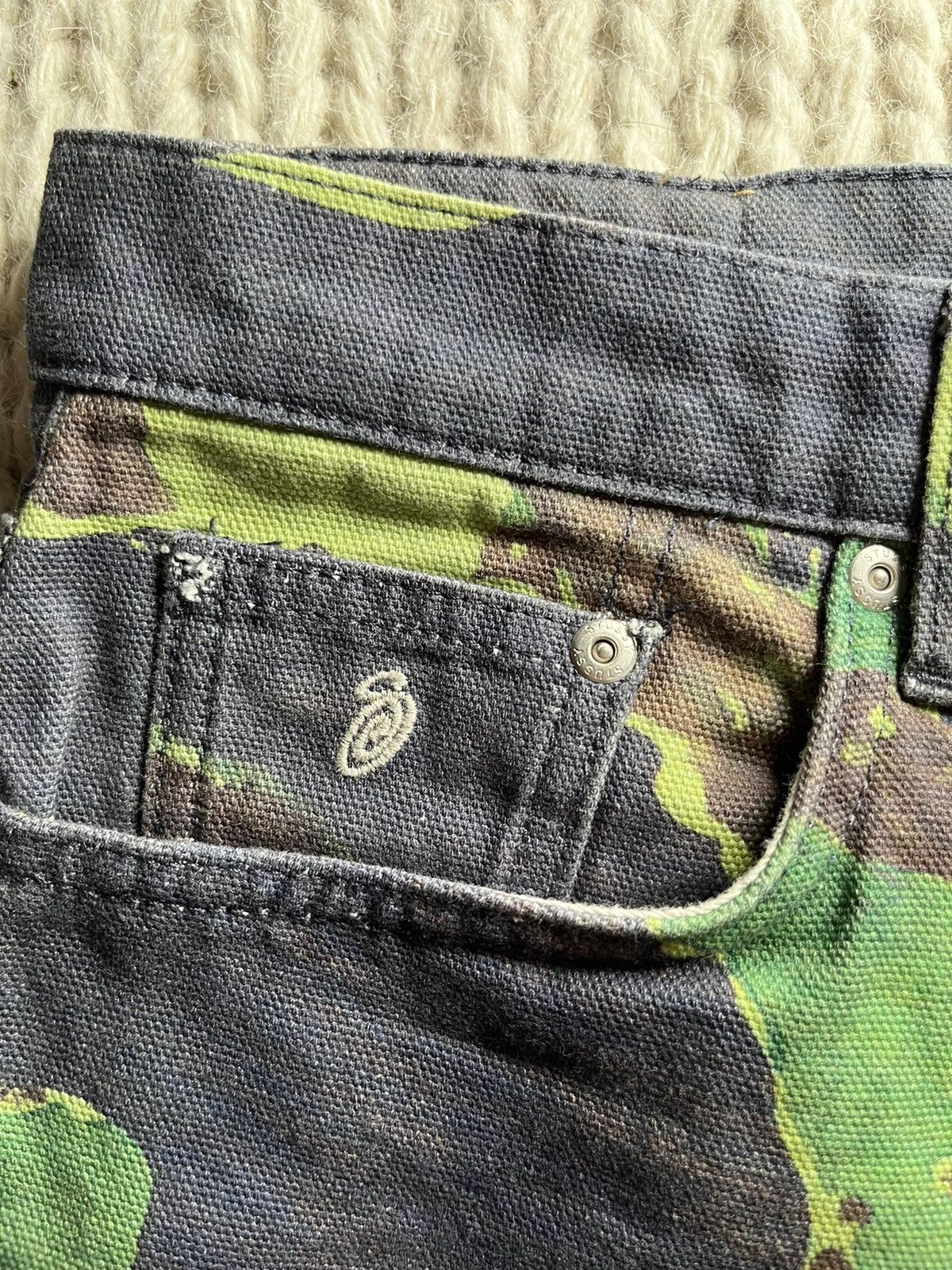 Stussy Stussy x Bigo Camo Jeans Size US 30 / EU 46 - 5 Thumbnail