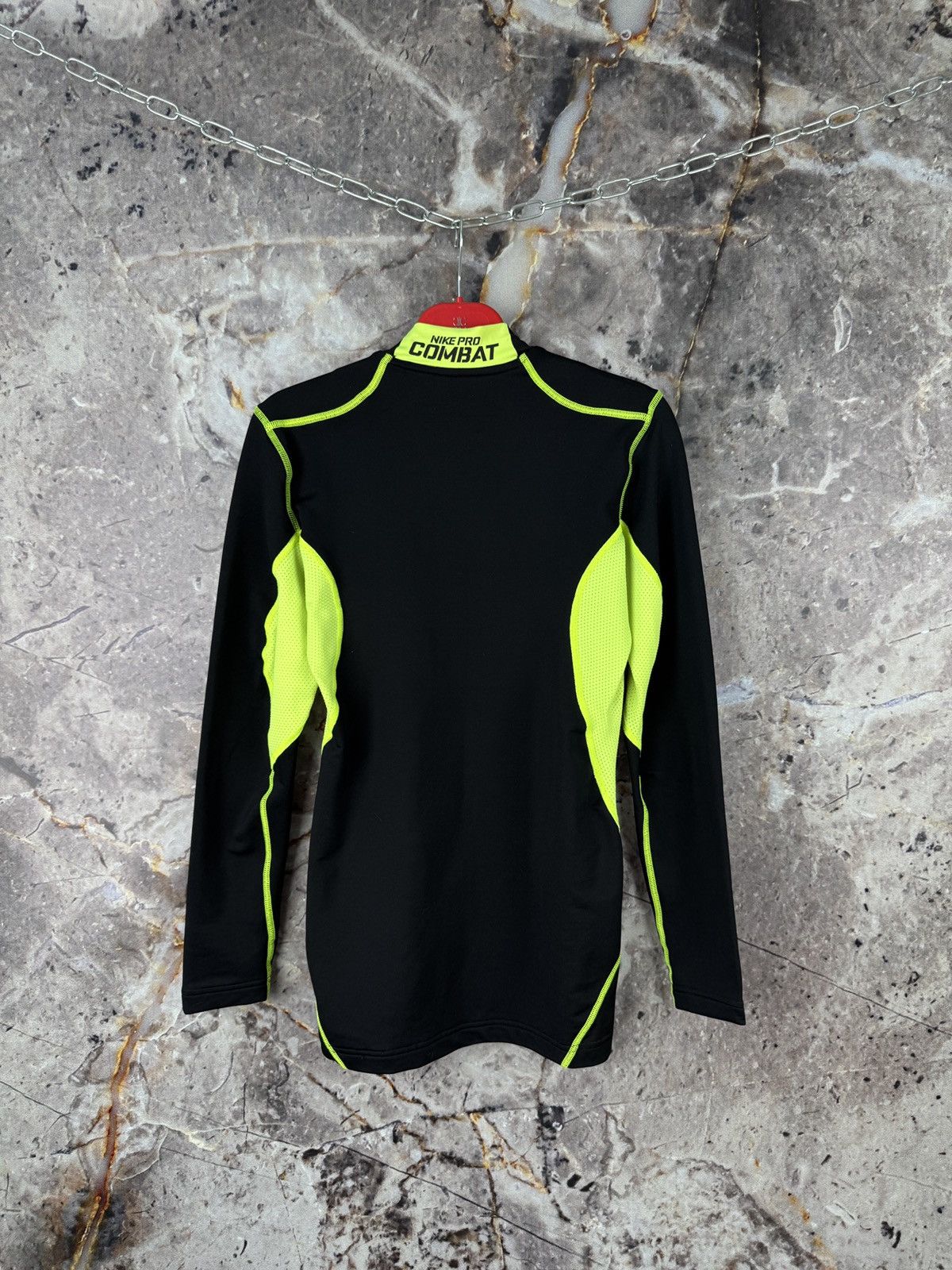 Nike Nike Pro Combat Dri - Fit Compression Long Sleeve Shirt Size US S / EU 44-46 / 1 - 10 Thumbnail
