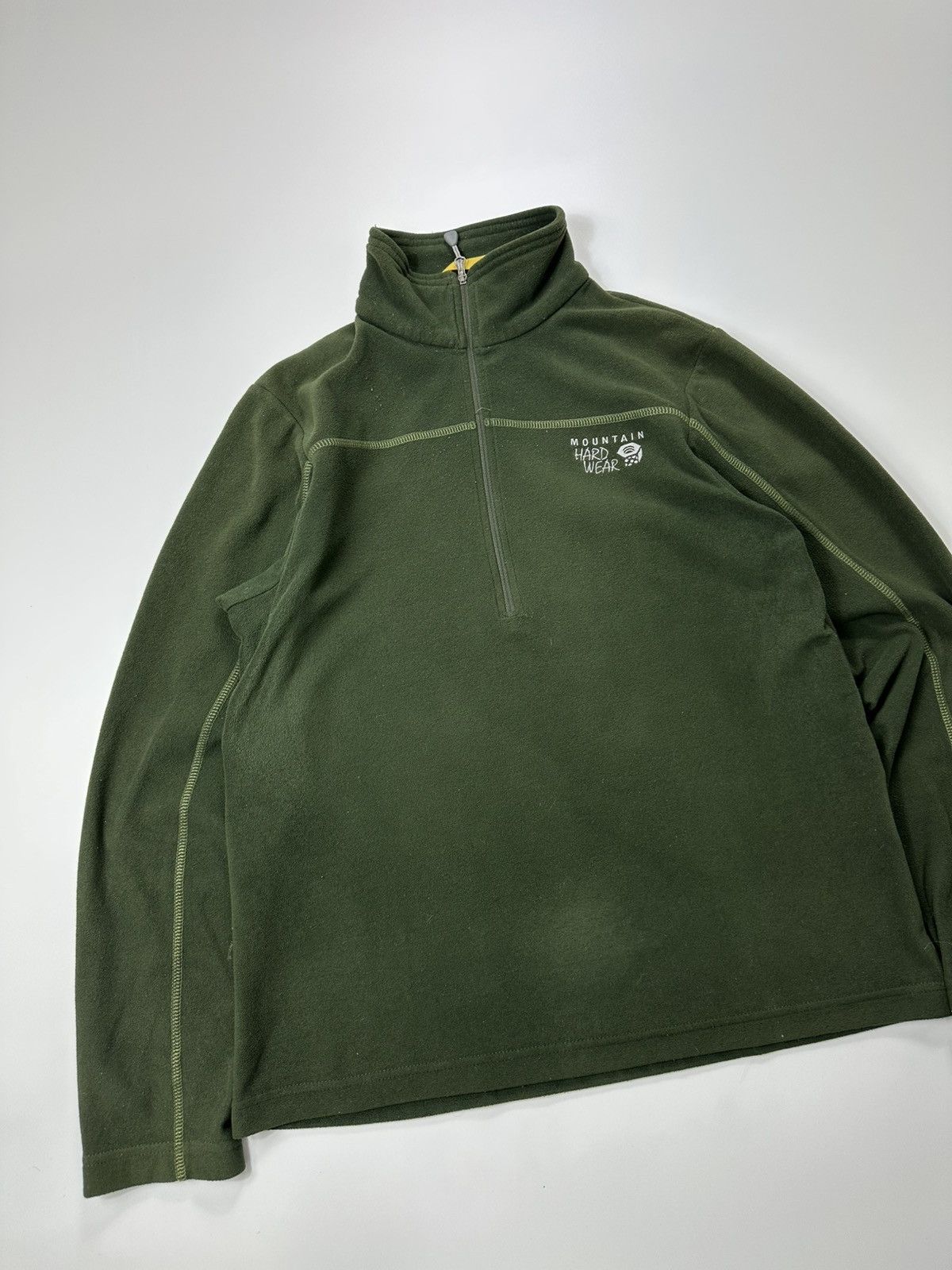 Mountain Hardwear Mountain Hardwear 1/4 Zip Fleece Jacket Men's Green Size US S / EU 44-46 / 1 - 4 Thumbnail
