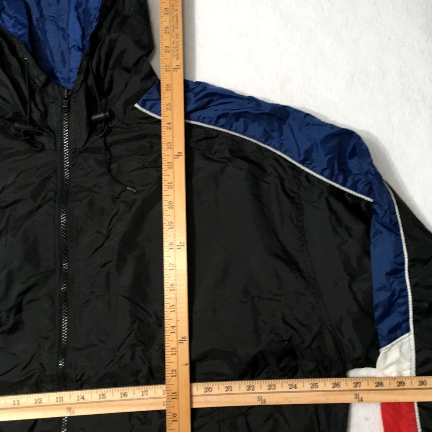 ESPIRIT VINTAGE Pro Spirit Jacket Mens XL VTG Men Navy Windbreaker 80s 90s HOODED Size US XL / EU 56 / 4 - 6 Thumbnail