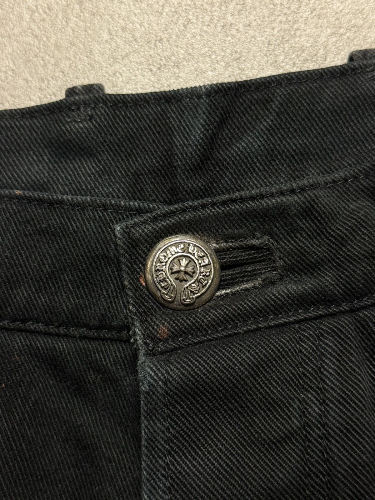 Chrome Hearts Chrome Hearts Vintage Flare Knee Denim Jeans Size US 28 / EU 44 - 4 Thumbnail