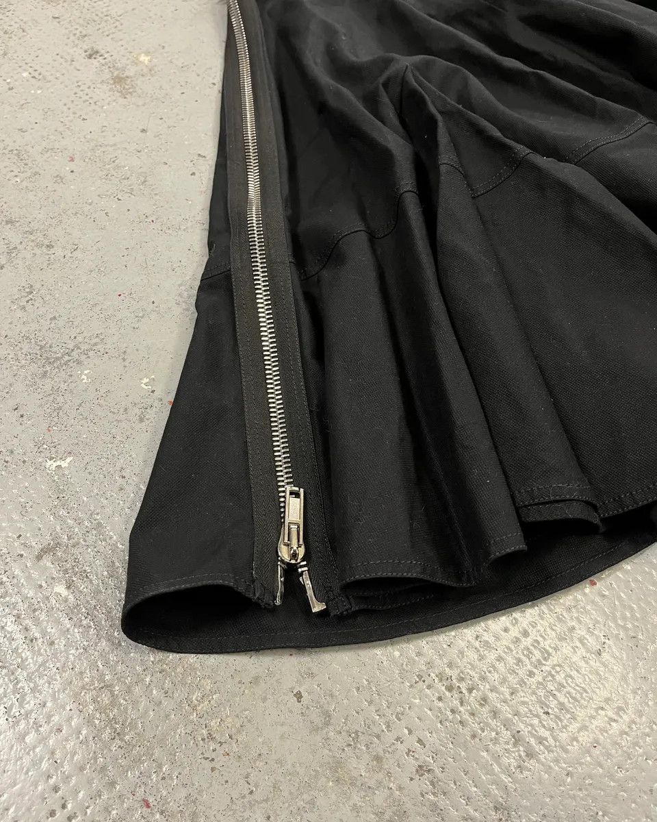 Givenchy AW2014 Givenchy Black Zipped Skirt by Riccardo Tisci Size 26" / US 2 / IT 38 - 8 Thumbnail