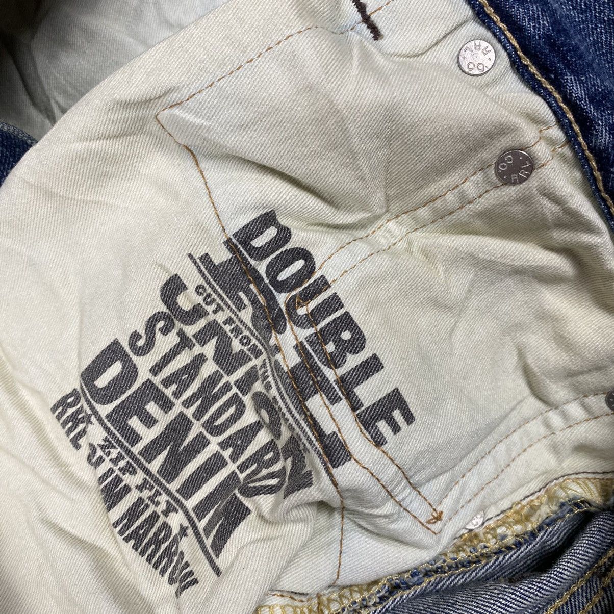 RRL Ralph Lauren RRL Ralph Lauren Distressed Patchwork Denim Pants Size US 36 / EU 52 - 12 Thumbnail