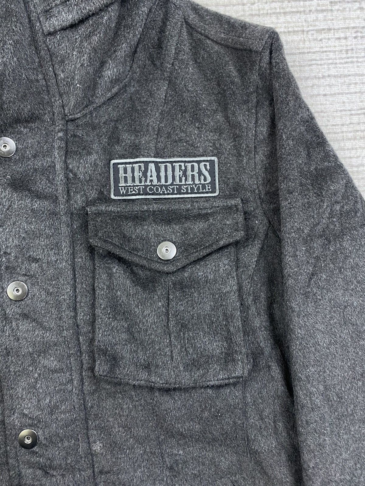 Japanese Brand × Vintage Vintage Headers East Coast Style Wool Zipper Jacket Size US M / EU 48-50 / 2 - 10 Thumbnail