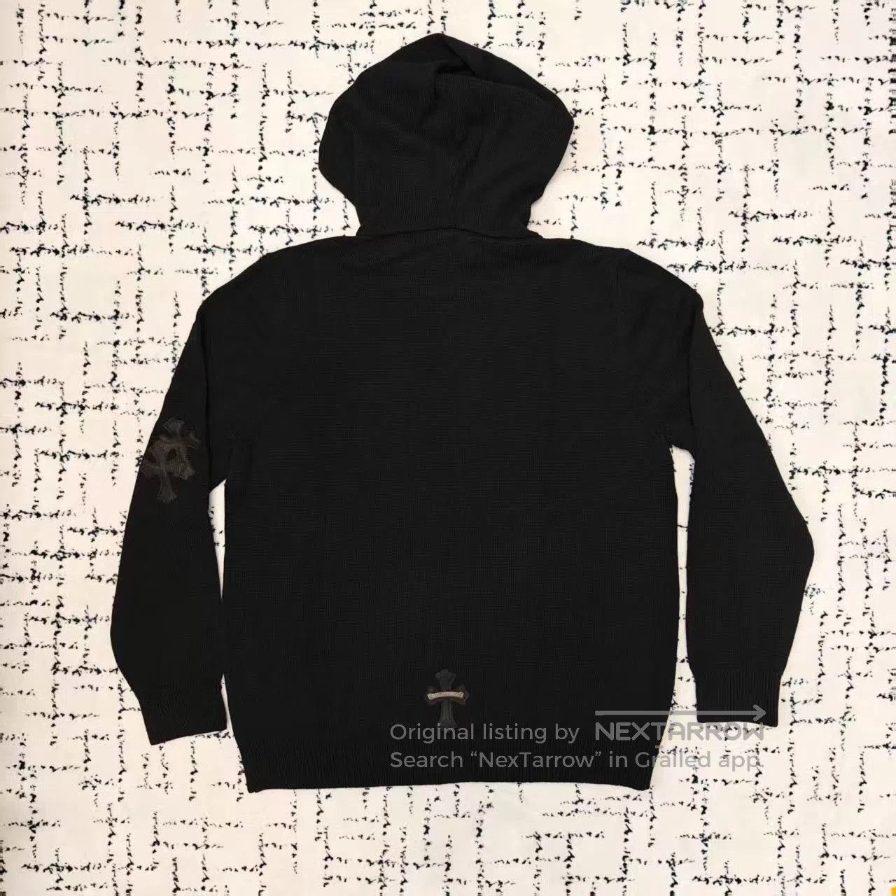 Chrome Hearts Chrome Hearts Cross Black Cashmere Sweater. Size US L / EU 52-54 / 3 - 2 Thumbnail