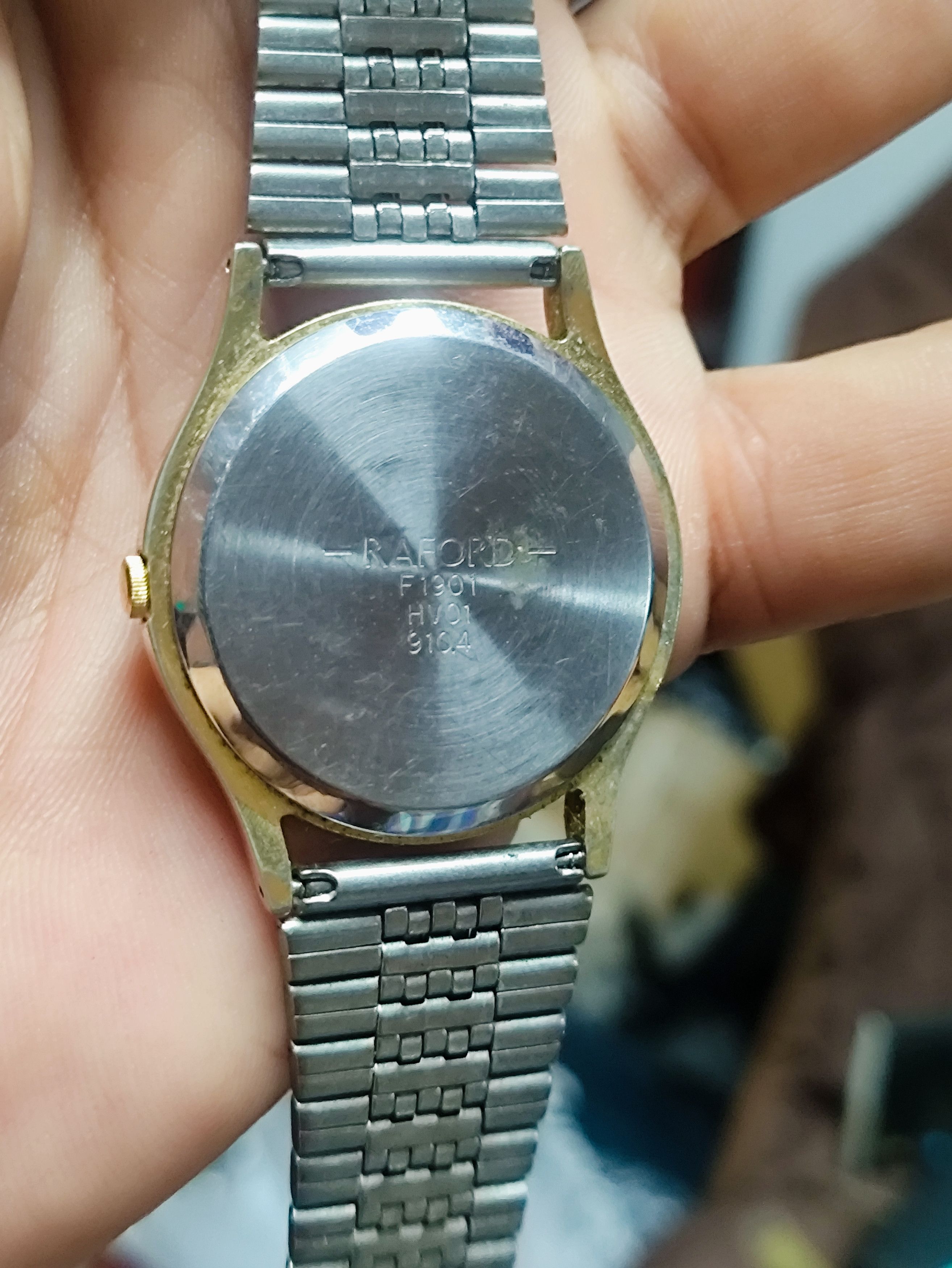 Vintage Vintage 💥 RAFORD QUARTZ JAPAN WATCH (ALL STAINLESS STEEL) Size ONE SIZE - 5 Thumbnail