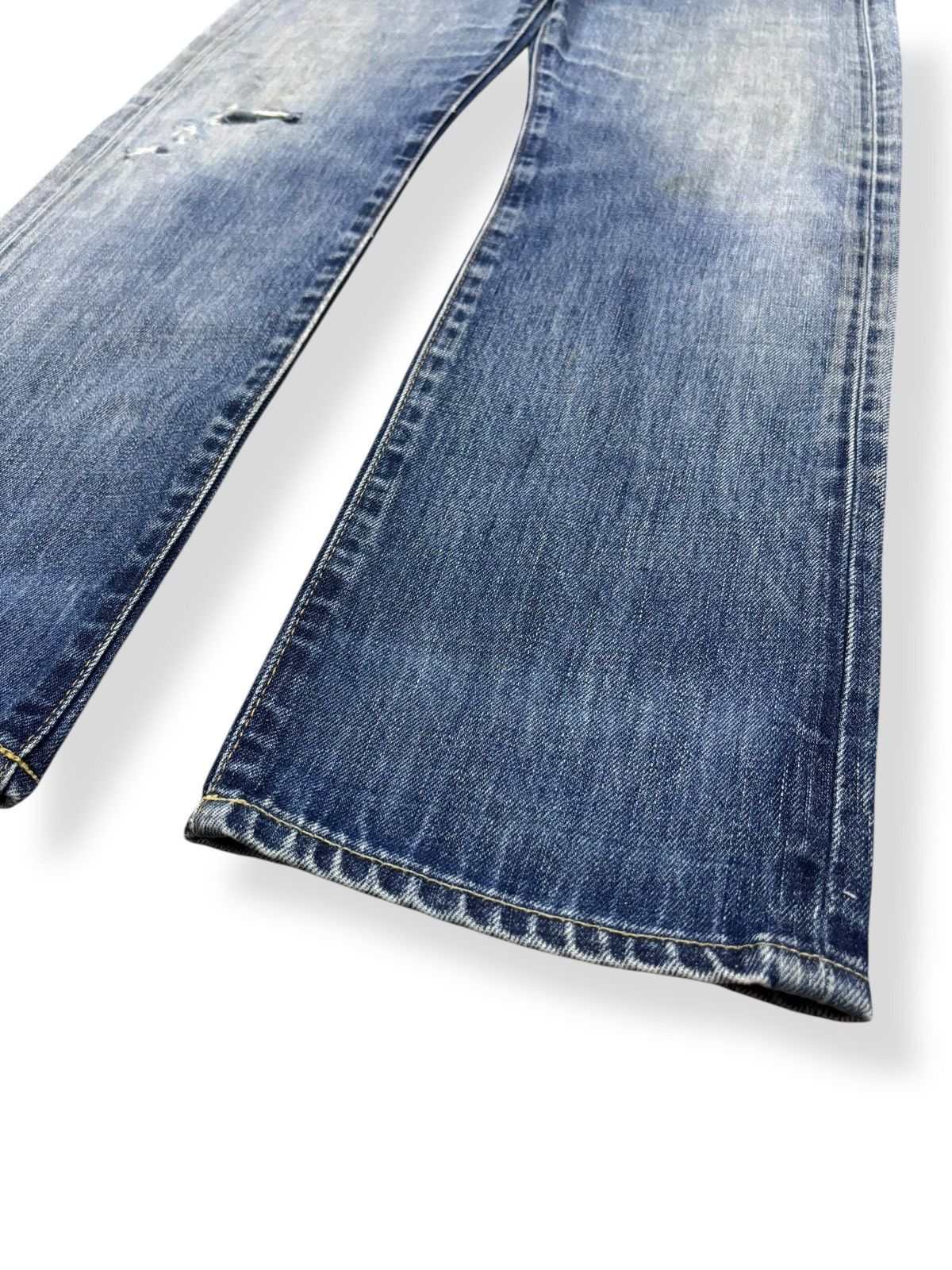 Ralph Lauren Vintage Ralph Lauren Slim Straight Distressed Grunge Jeans Size US 32 / EU 48 - 9 Thumbnail