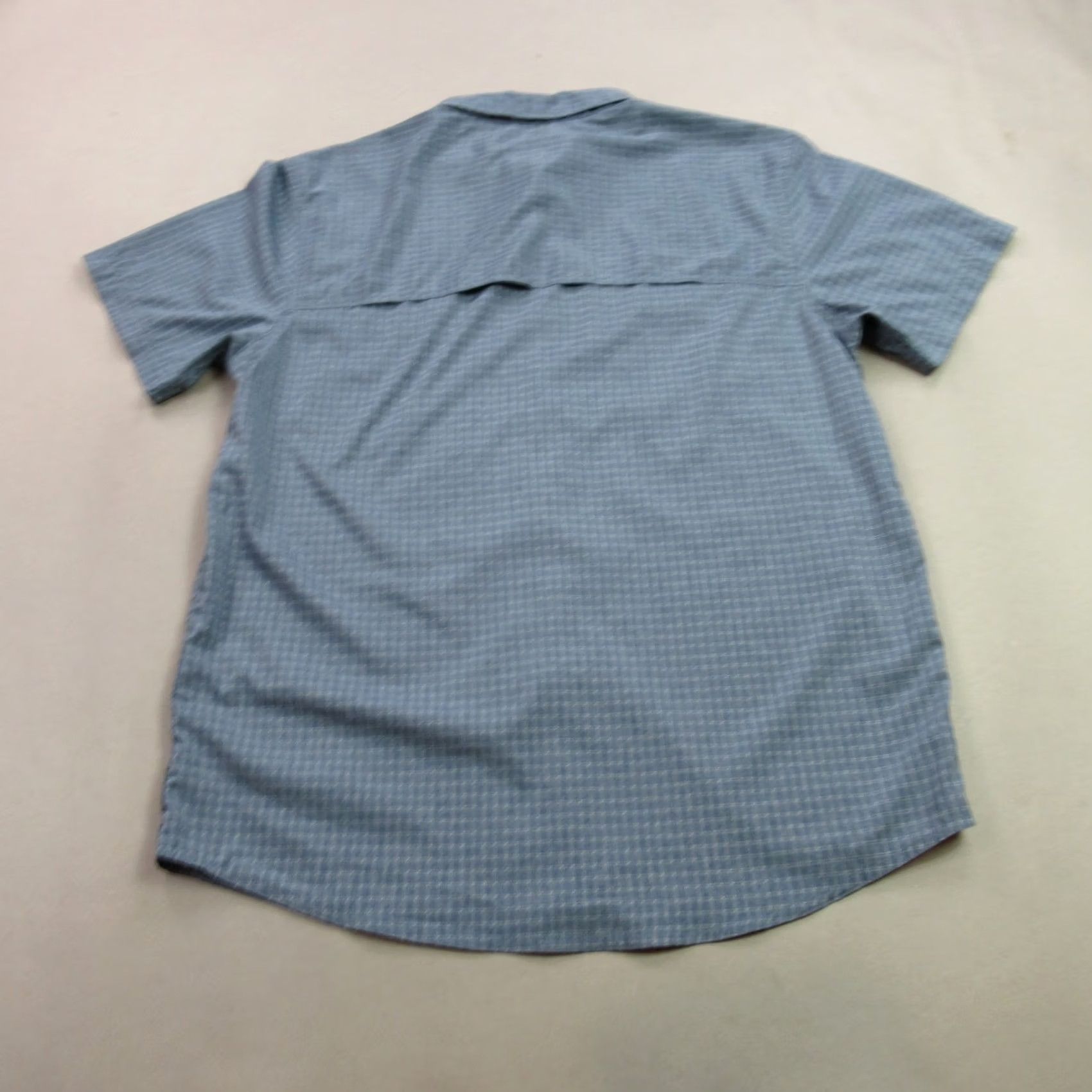Prana PrAna Shirt Mens Medium Button Front Checks Lightweight Short Sleeve Outdoors Size US M / EU 48-50 / 2 - 5 Thumbnail