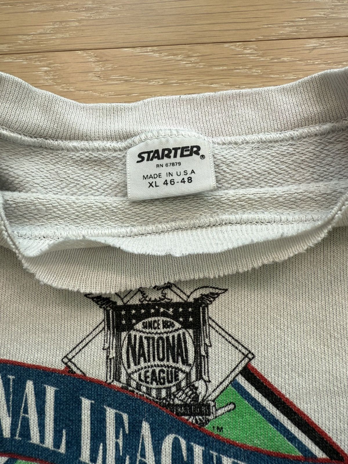 Starter Vintage Starter Atlanta Braves NL Champions ‘91 Sweatshirt Size US XL / EU 56 / 4 - 5 Thumbnail