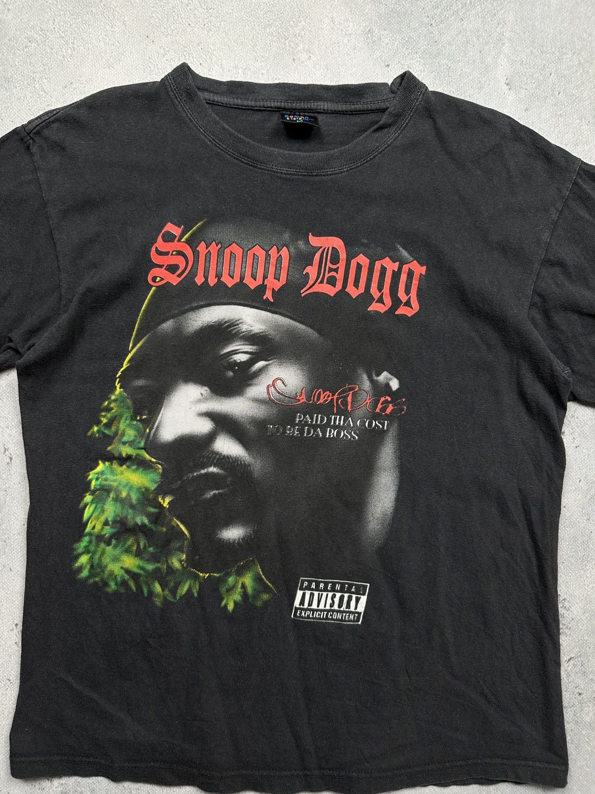 Band Tees 90s Snoop Dogg "Paid tha Cost to Be da Boss" Vintage T-Shirt Size US S / EU 44-46 / 1 - 4 Thumbnail