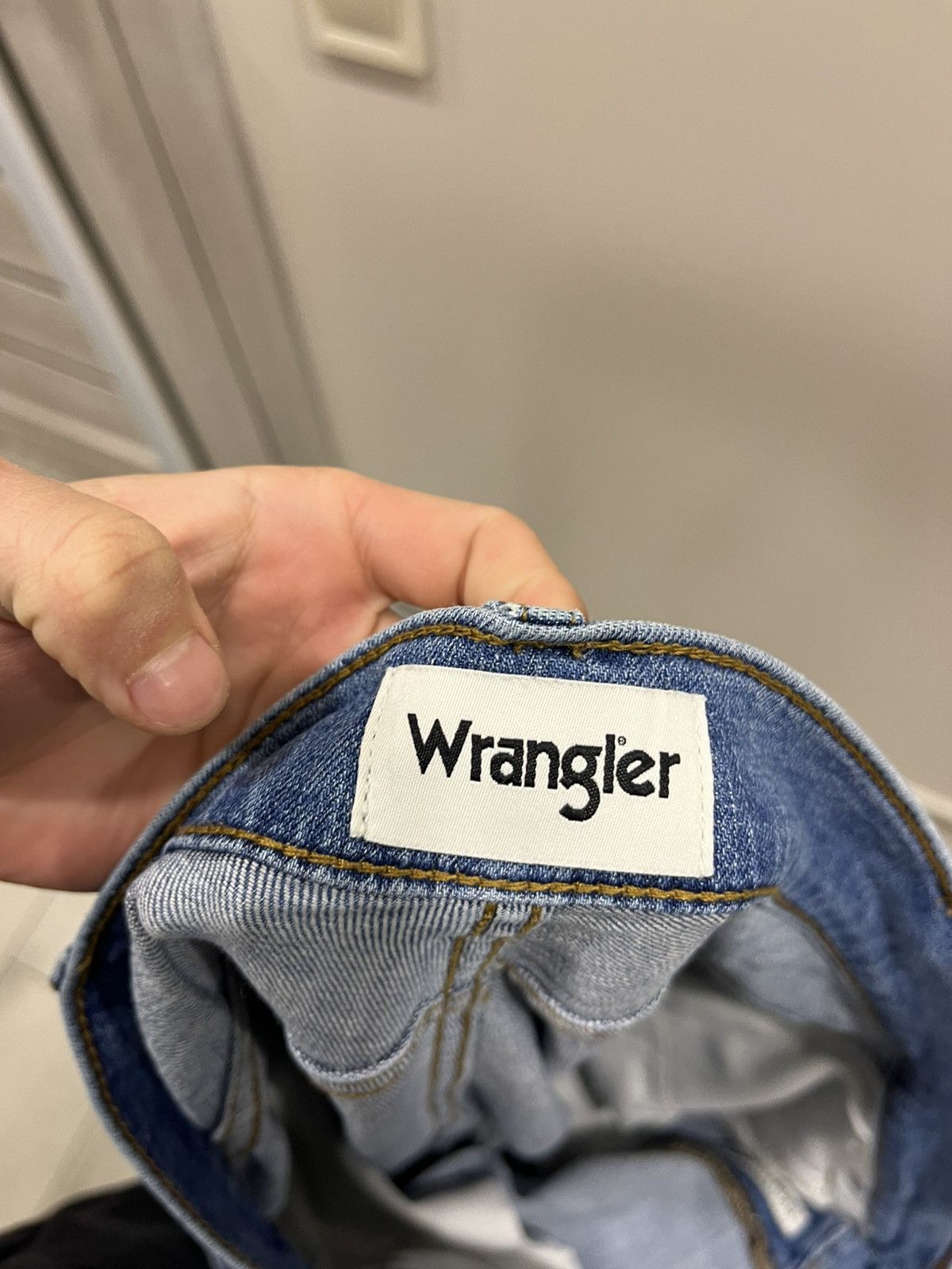 Wrangler Vintage Wrangler Greensboro Mud Wash Distressed Loose Jeans Size US 32 / EU 48 - 7 Thumbnail