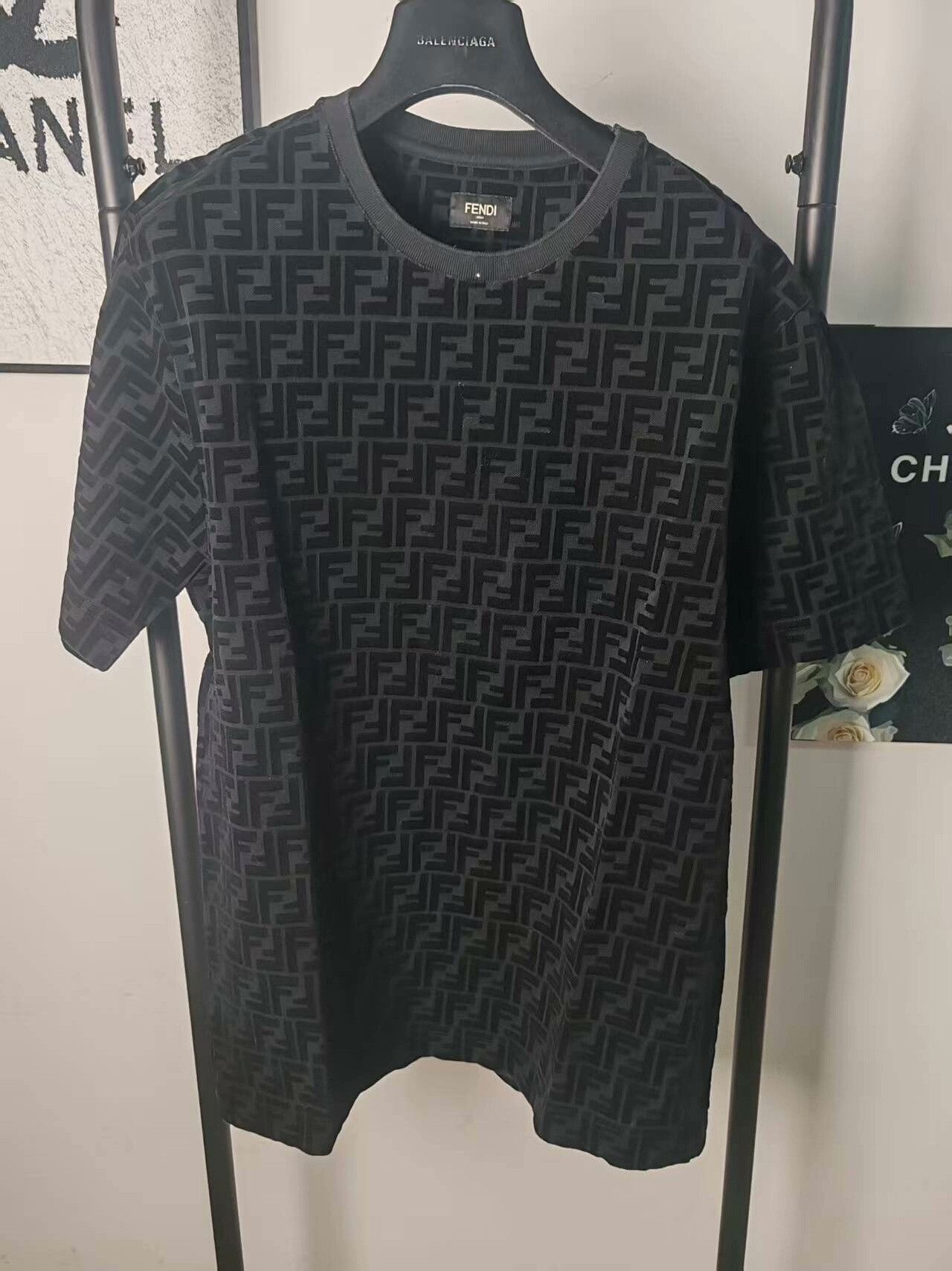Fendi Fendi Printed Short Sleeve T-Shirt Size US M / EU 48-50 / 2 - 1 Thumbnail