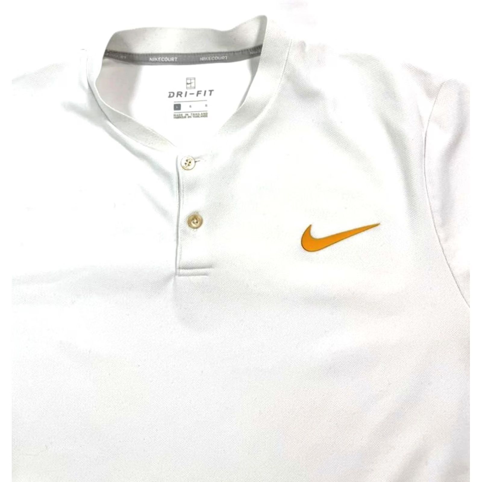 Nike Nike Court Advantage Polo Shirt Men White L Size US L / EU 52-54 / 3 - 5 Thumbnail