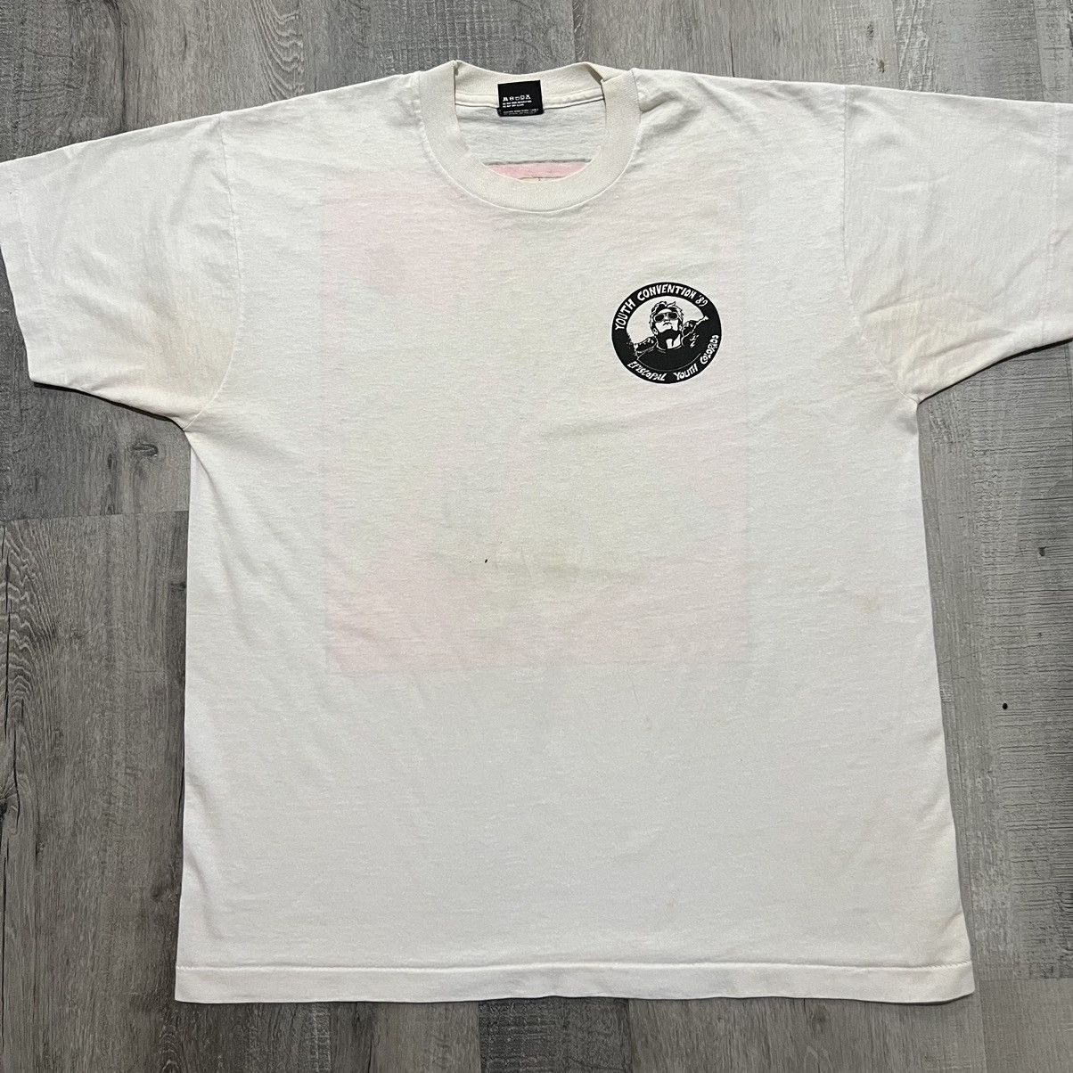 Other VTG Episcopal Youth Conv. 1989 White Grace Happens Shirt Size US XL / EU 56 / 4 - 2 Thumbnail