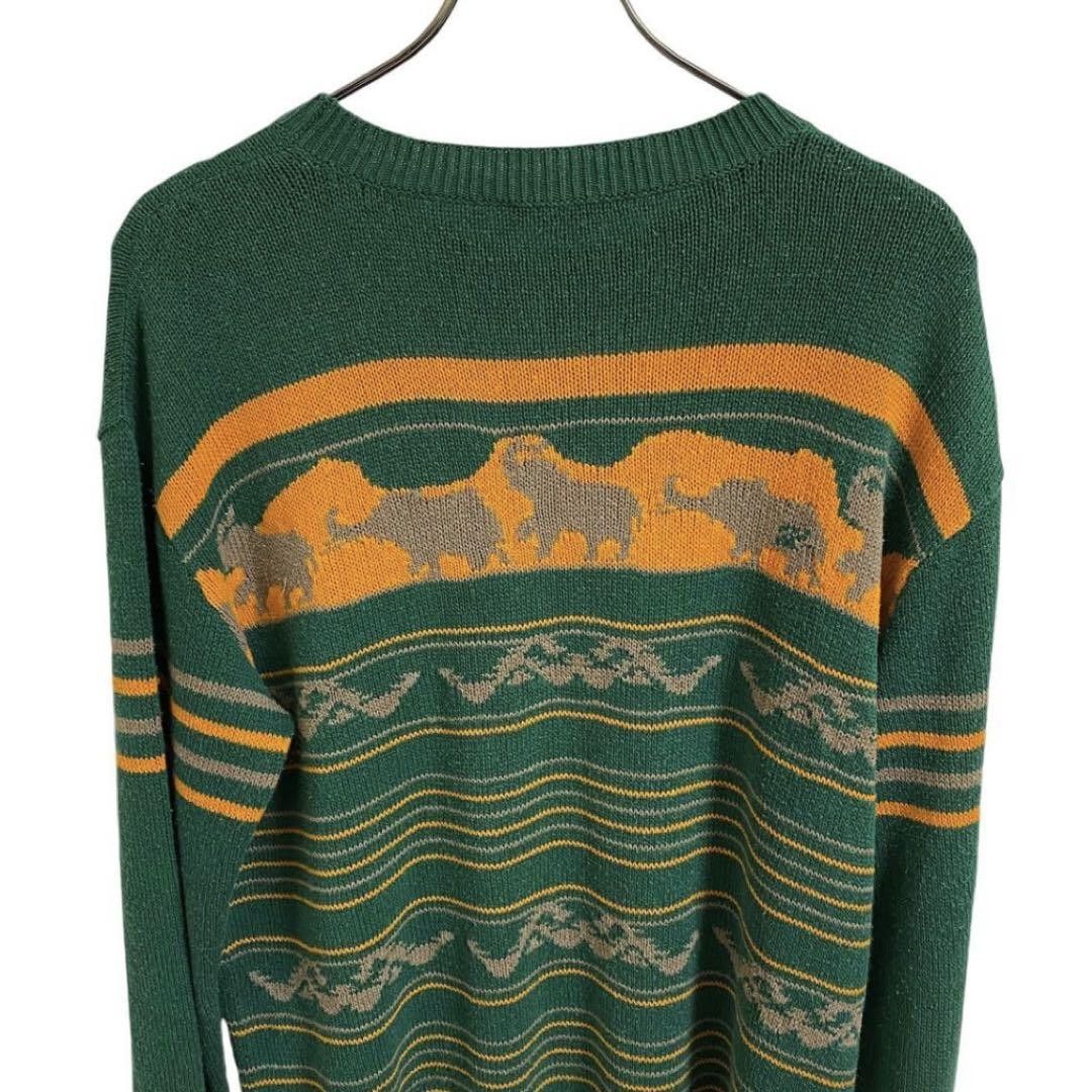 Undercover UNDERCOVER 1997SS Elephant Knit Green Free Size Size ONE SIZE - 5 Thumbnail