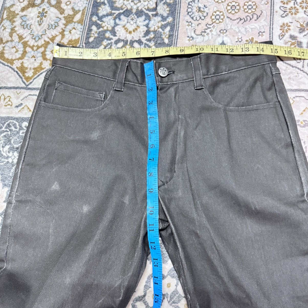 Japanese Brand Hundredclub Japan Denim Black Waxed Jeans Size US 30 / EU 46 - 20 Thumbnail