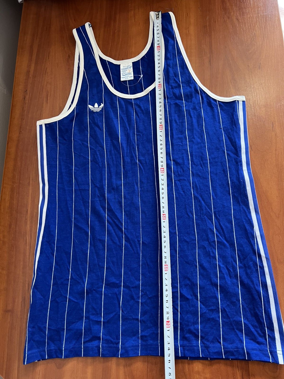Adidas 70/80’S RARE ADIDAS VENTEX RUNNING TRAIN/ARMY VEST JERSEY Size US M / EU 48-50 / 2 - 13 Thumbnail